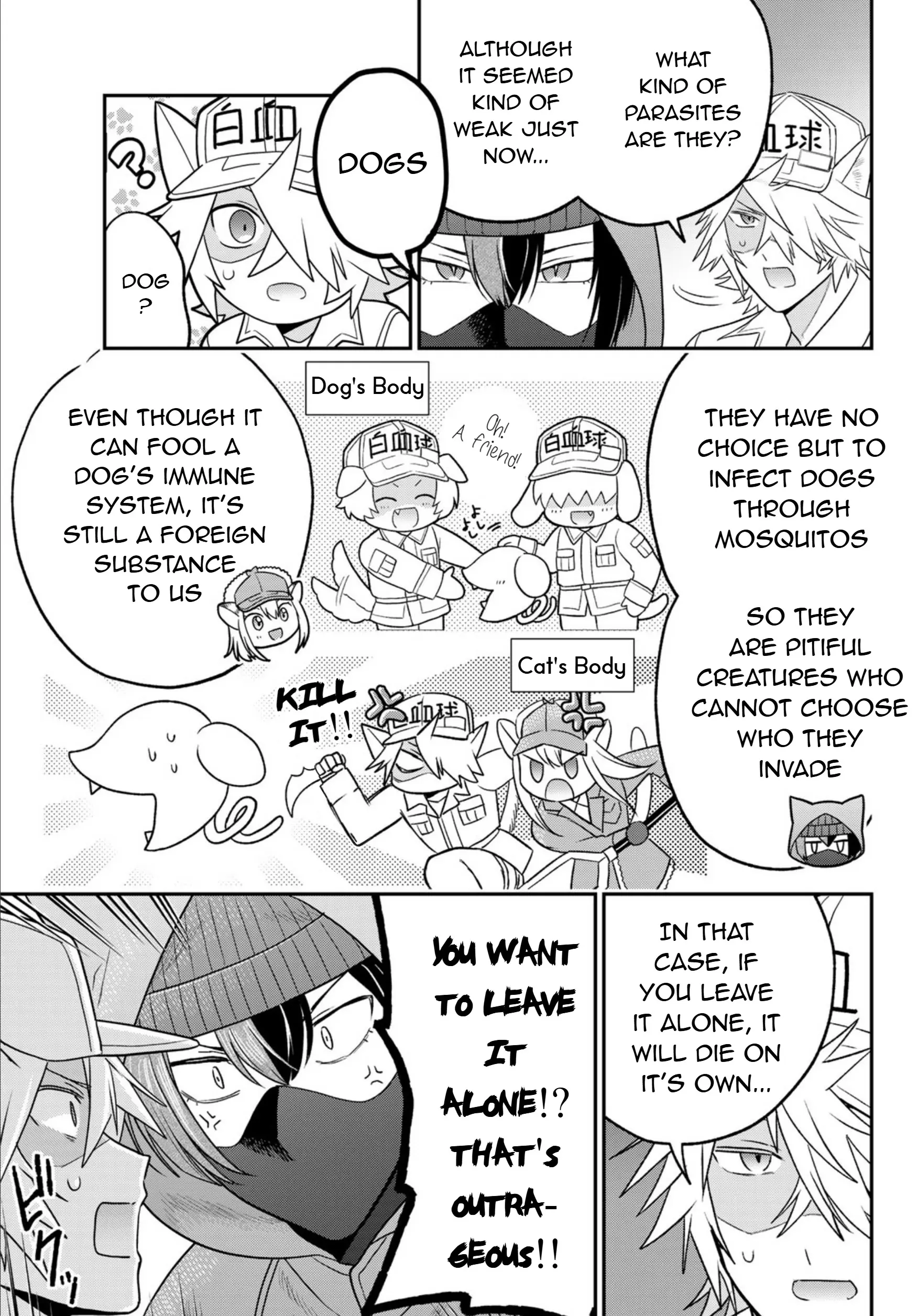 Cells At Work! Cat - Vol.3 Chapter 14: Chapter 14: Heartworms