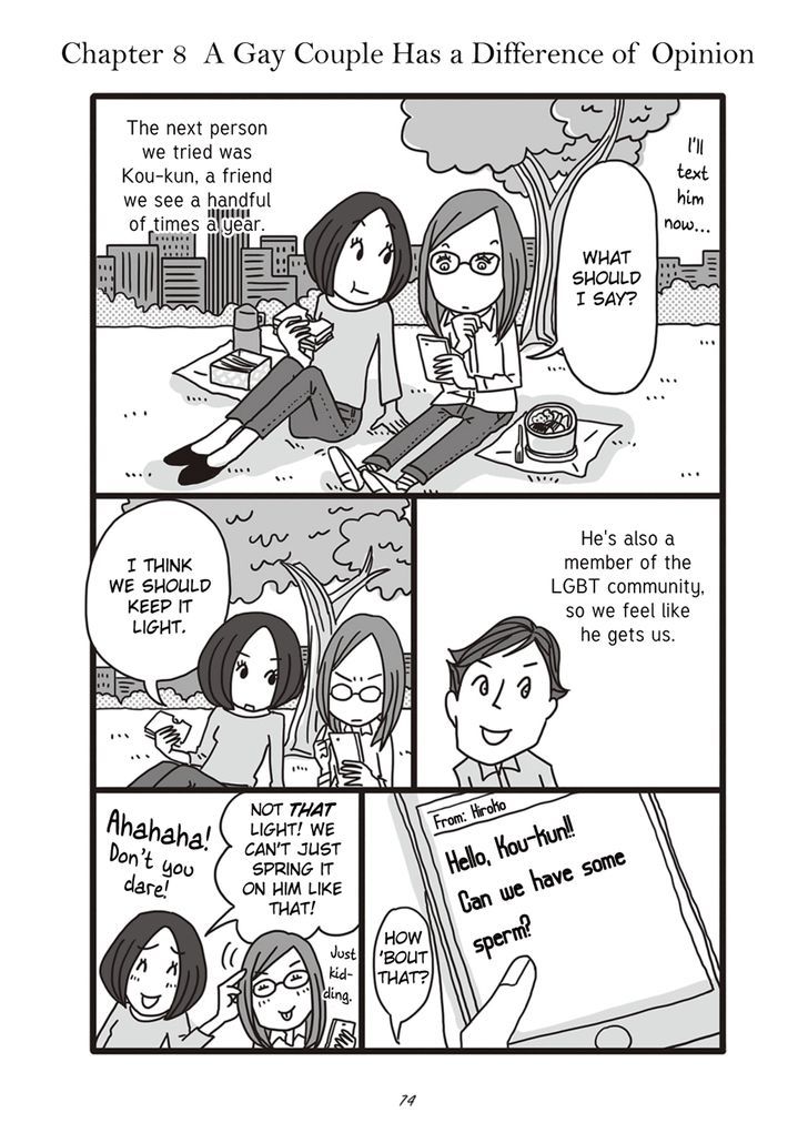 Lesbian-Teki Kekkon Seikatsu - Chapter 8