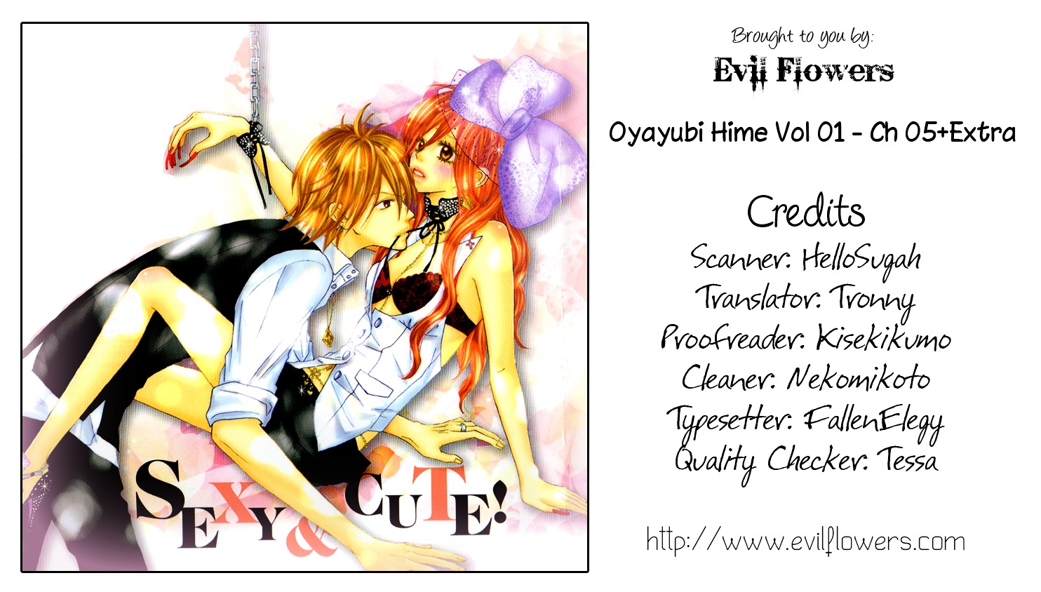 Oyayubi Hime - Vol.1 Chapter 5.5 : Extras [End]