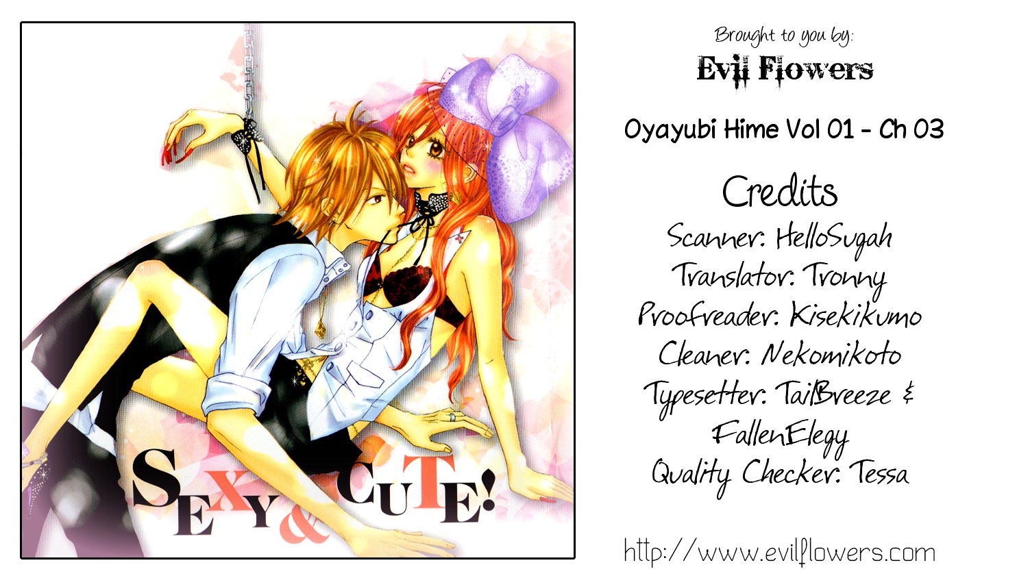 Oyayubi Hime - Vol.1 Chapter 3 : Lovedrenaline!!