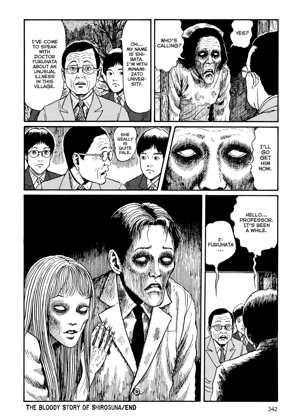 Tombs: Junji Ito Story Collection - Chapter 9: The Bloody Story Of Shirasuna [End]