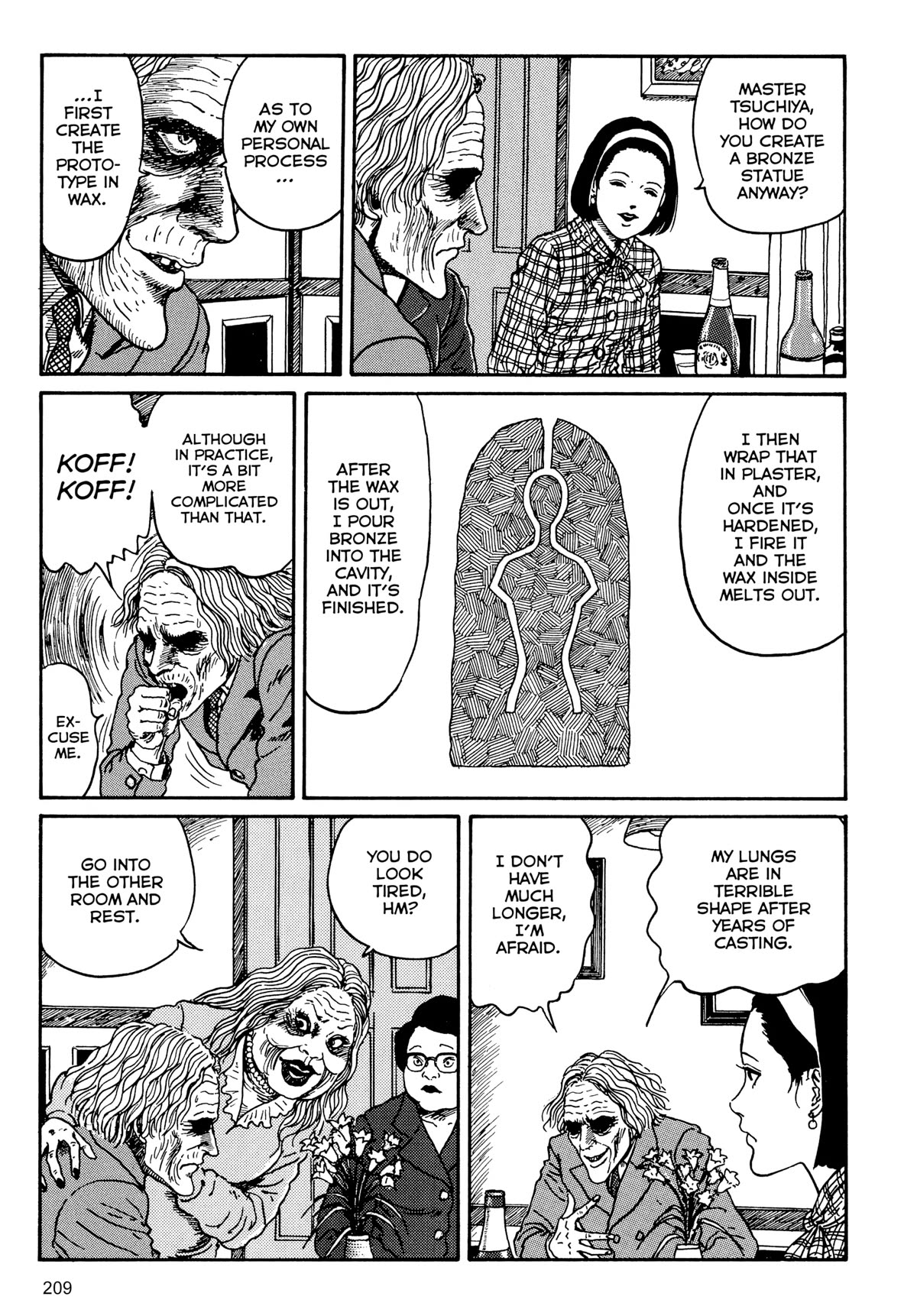 Tombs: Junji Ito Story Collection - Chapter 7: Bronze Statue