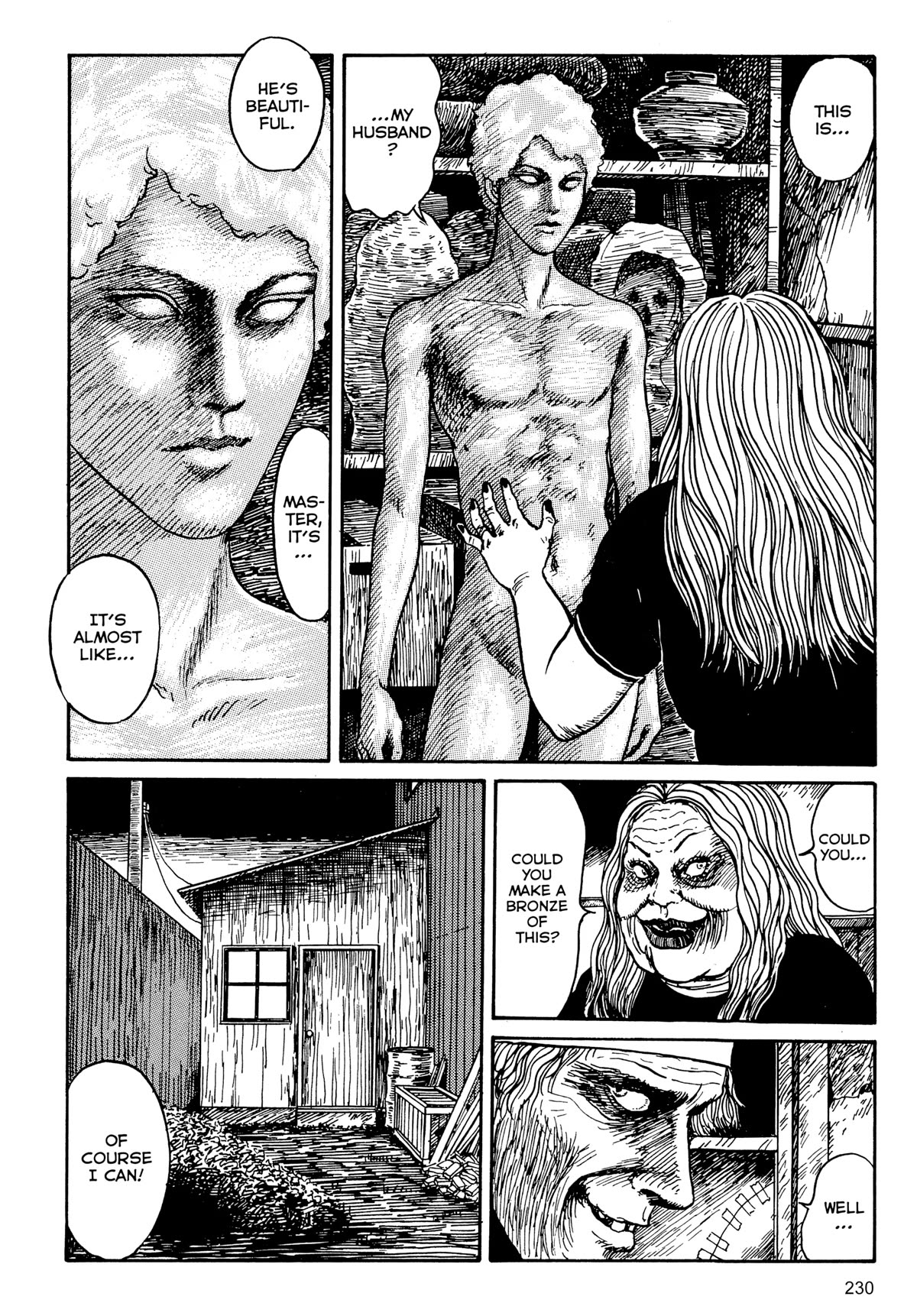 Tombs: Junji Ito Story Collection - Chapter 7: Bronze Statue