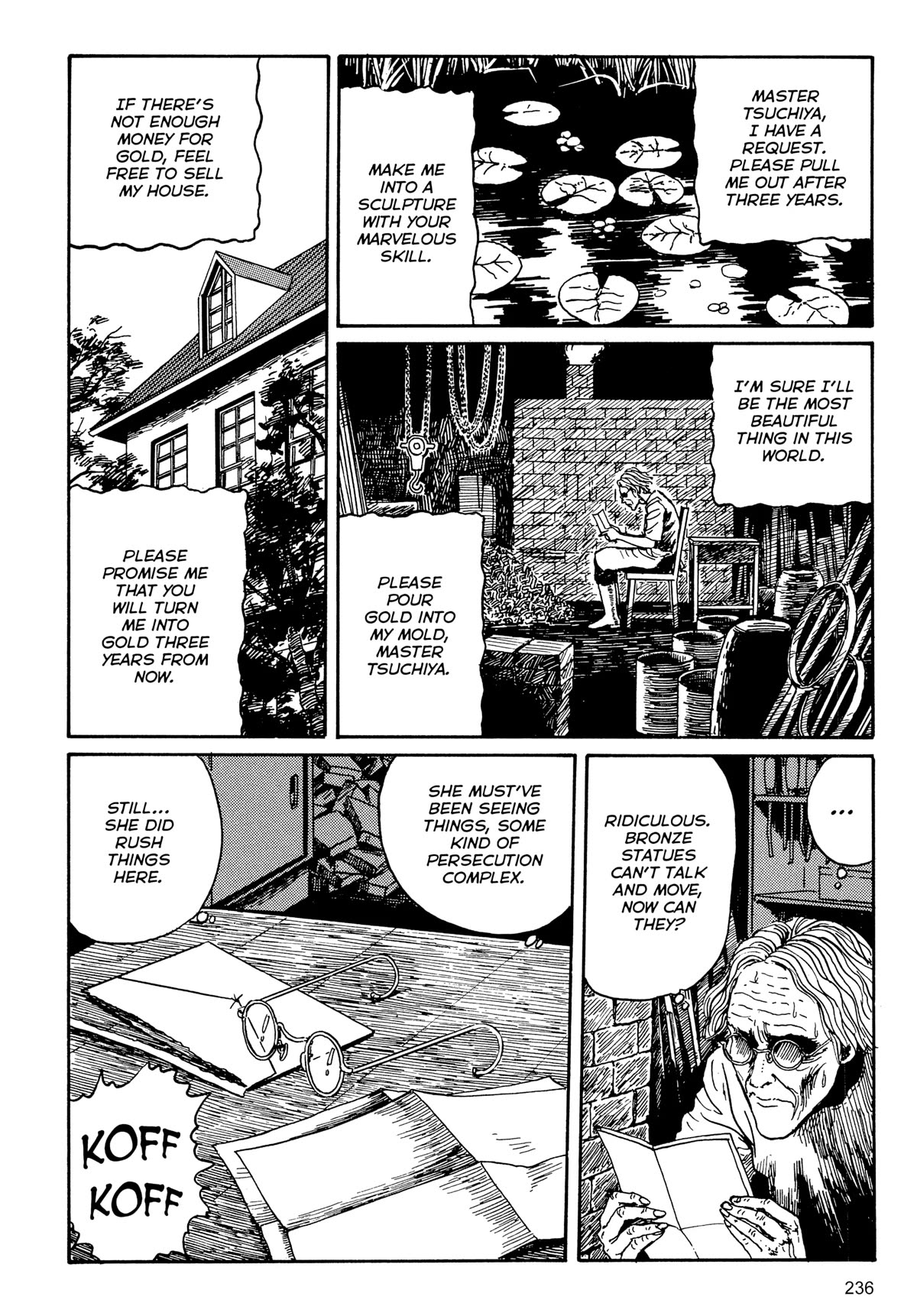 Tombs: Junji Ito Story Collection - Chapter 7: Bronze Statue