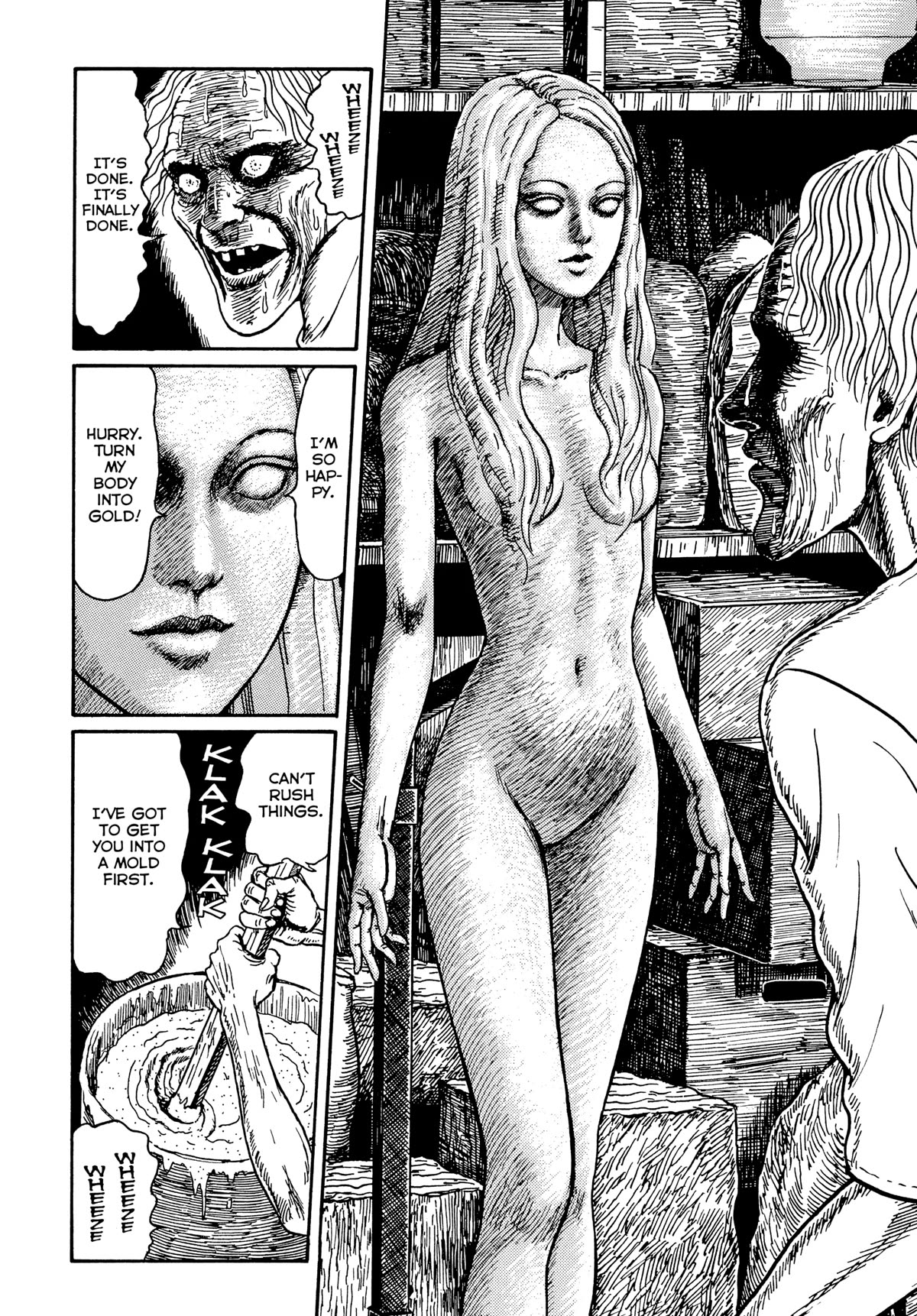 Tombs: Junji Ito Story Collection - Chapter 7: Bronze Statue