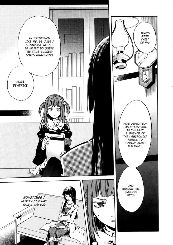 Umineko No Naku Koro Ni Chiru Episode 6: Dawn Of The Golden Witch - Vol.4 Chapter 13 : Detective Authority And The Premise Of Magic