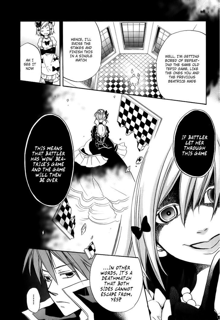 Umineko No Naku Koro Ni Chiru Episode 6: Dawn Of The Golden Witch - Vol.4 Chapter 13 : Detective Authority And The Premise Of Magic