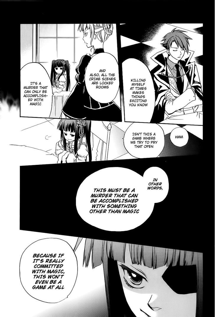 Umineko No Naku Koro Ni Chiru Episode 6: Dawn Of The Golden Witch - Vol.4 Chapter 13 : Detective Authority And The Premise Of Magic