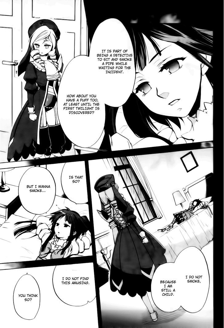 Umineko No Naku Koro Ni Chiru Episode 6: Dawn Of The Golden Witch - Vol.3 Chapter 9 : The Curtain Opens