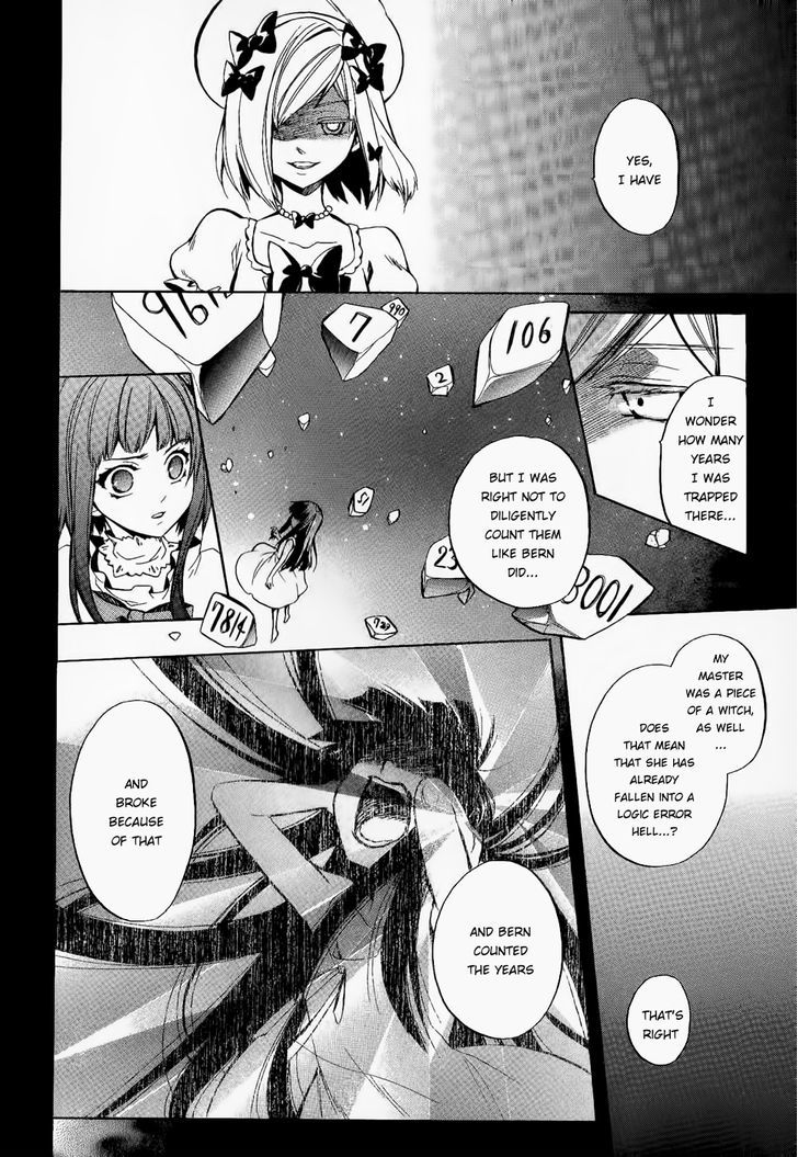 Umineko No Naku Koro Ni Chiru Episode 6: Dawn Of The Golden Witch - Vol.5 Chapter 20 : The Story So Far