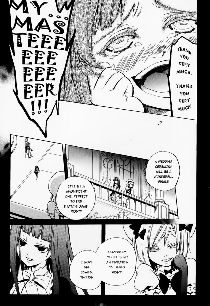 Umineko No Naku Koro Ni Chiru Episode 6: Dawn Of The Golden Witch - Vol.5 Chapter 20 : The Story So Far