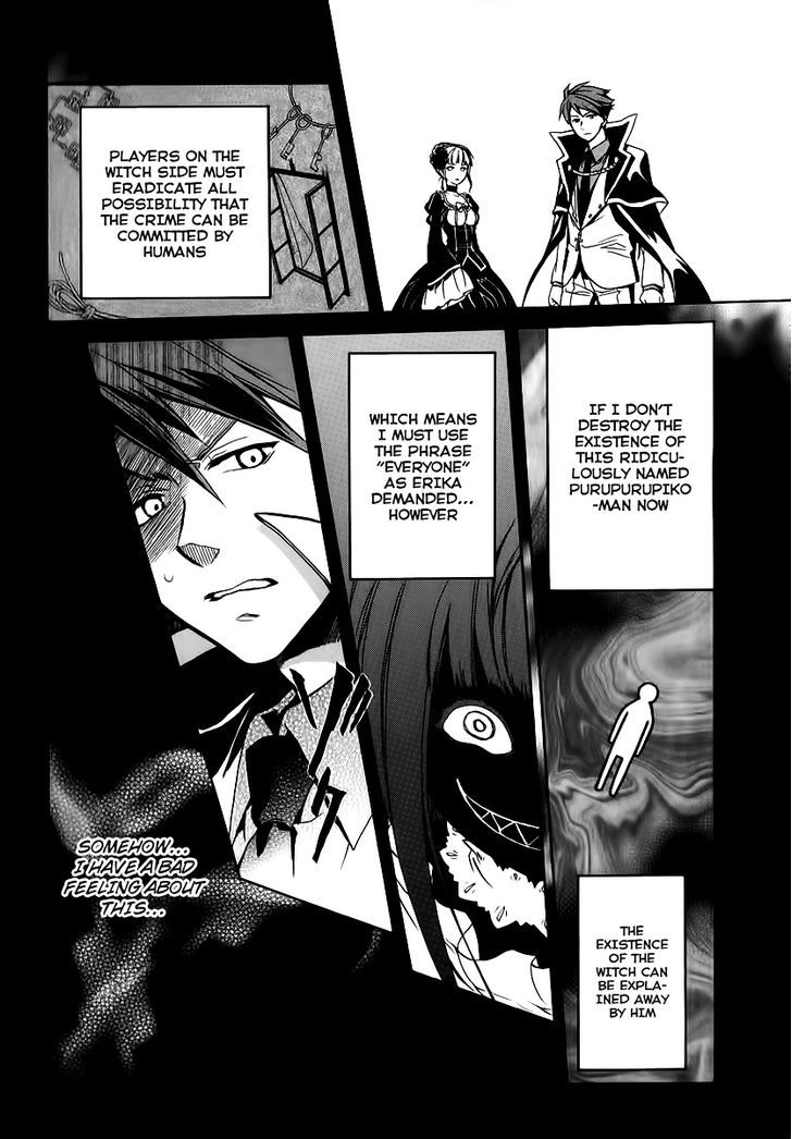 Umineko No Naku Koro Ni Chiru Episode 6: Dawn Of The Golden Witch - Vol.4 Chapter 16 : A Small Mistake