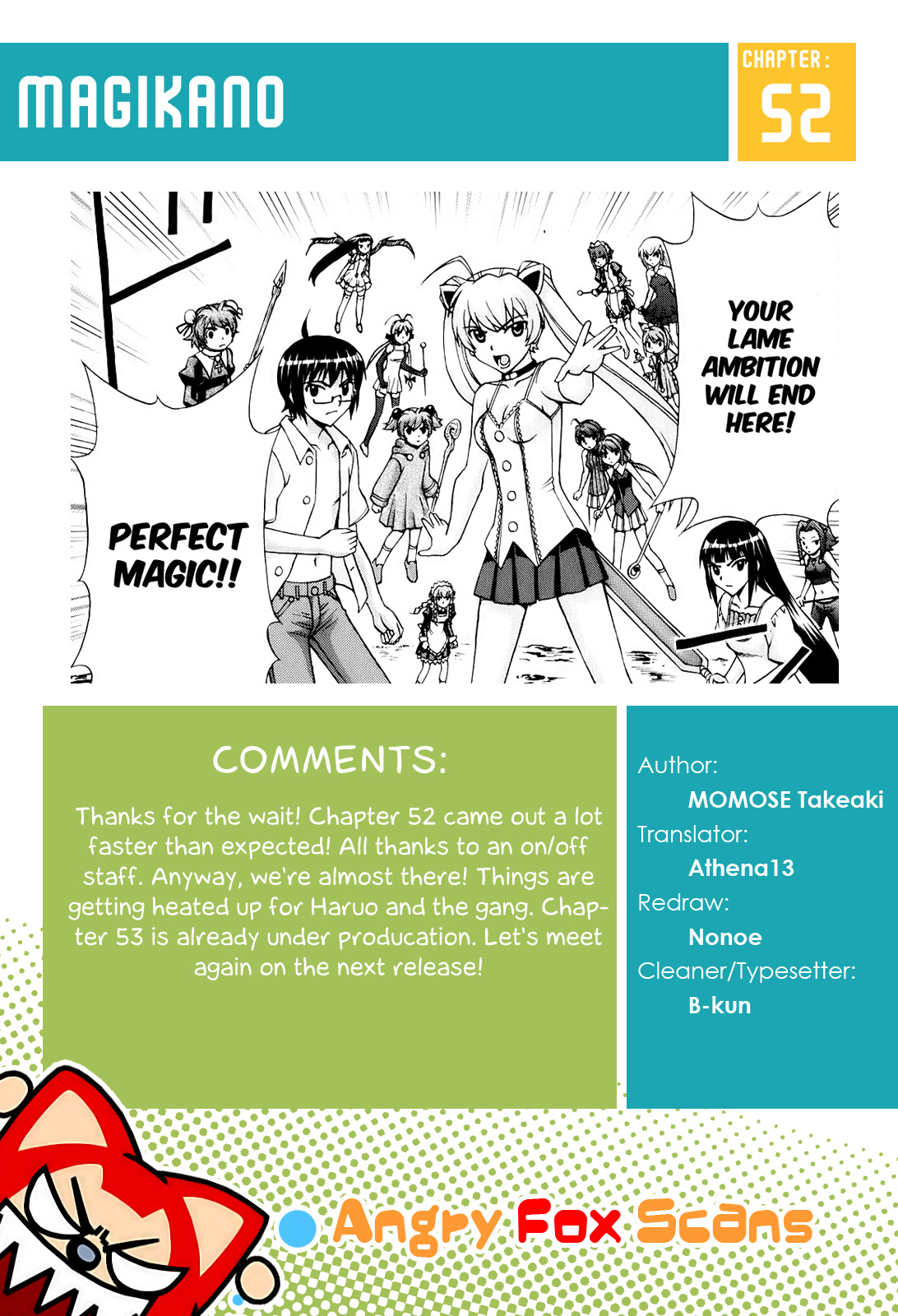 Magikano - Vol.10 Chapter 52: Everyone's Power