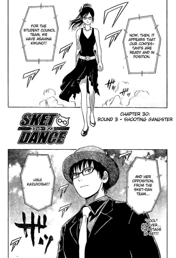 Sket Dance - Vol.4 Chapter 30 : Round 3 - Shooting Gangster