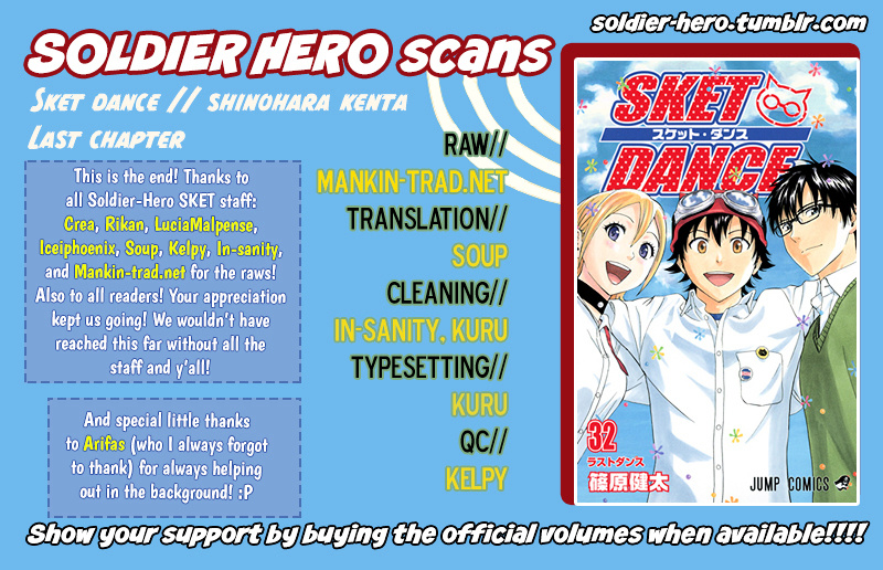 Sket Dance - Vol.32 Chapter 288 : Sket Dance [End]