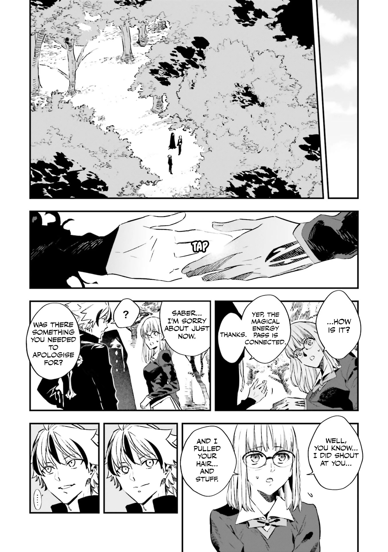 Fate/Strange Fake - Chapter 17.3: End Of Escape (Part 3)