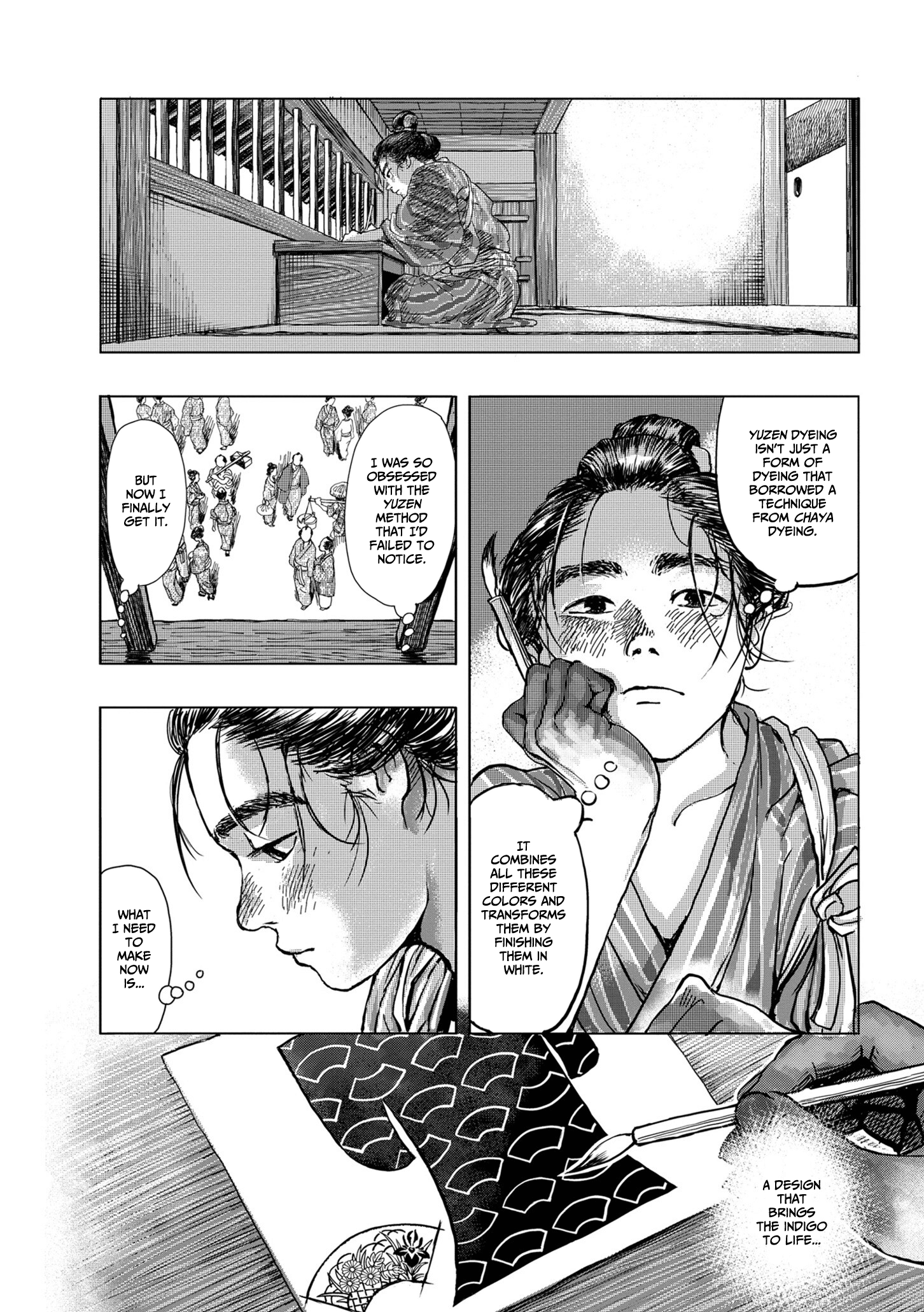 Kanda Gokura-Chou Shokunin-Banashi - Vol.1 Chapter 3: The Dyemaster