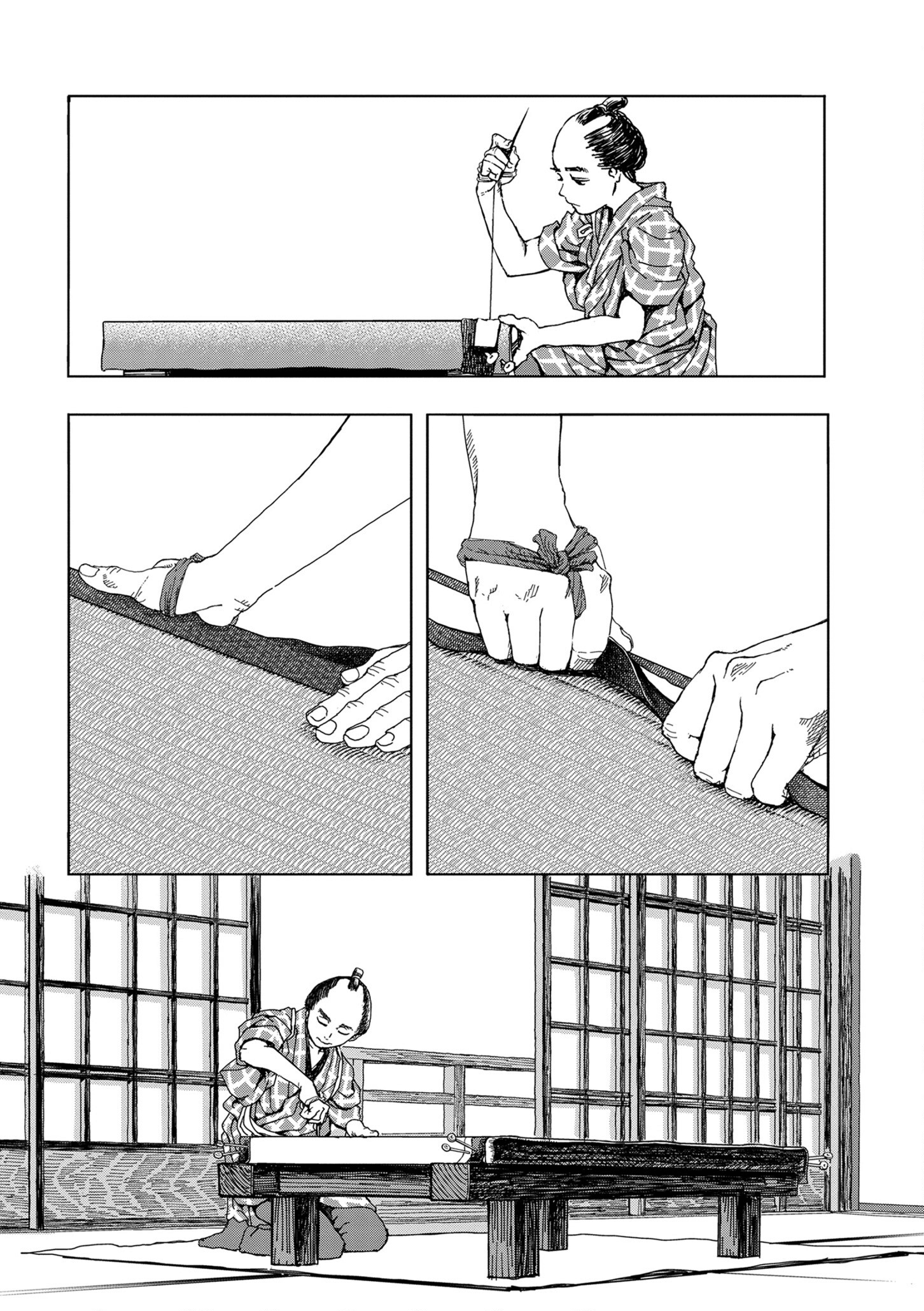 Kanda Gokura-Chou Shokunin-Banashi - Vol.1 Chapter 4: The Tatami Craftsman