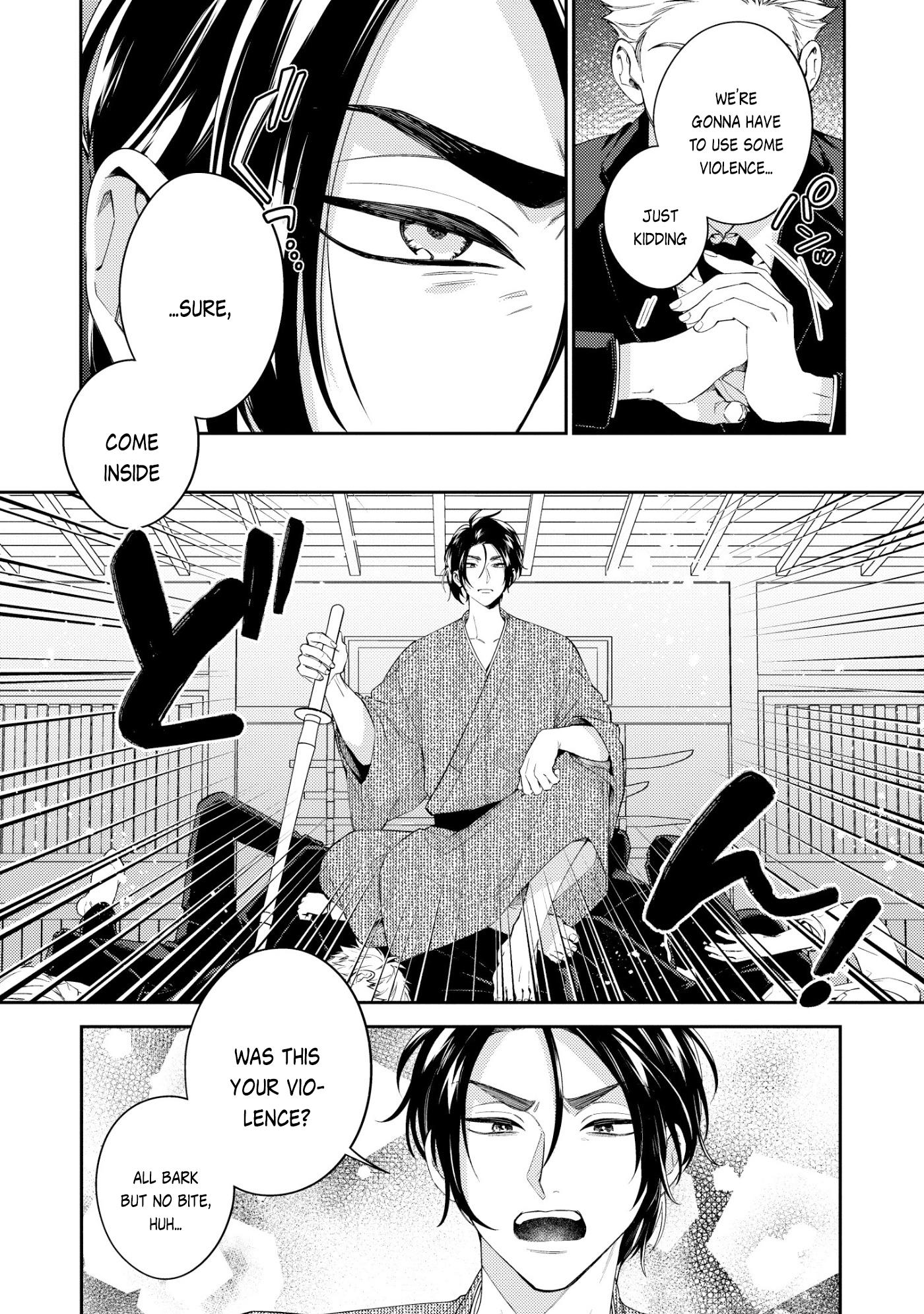 Samurai Omega To Akutoku Shachou - Chapter 1