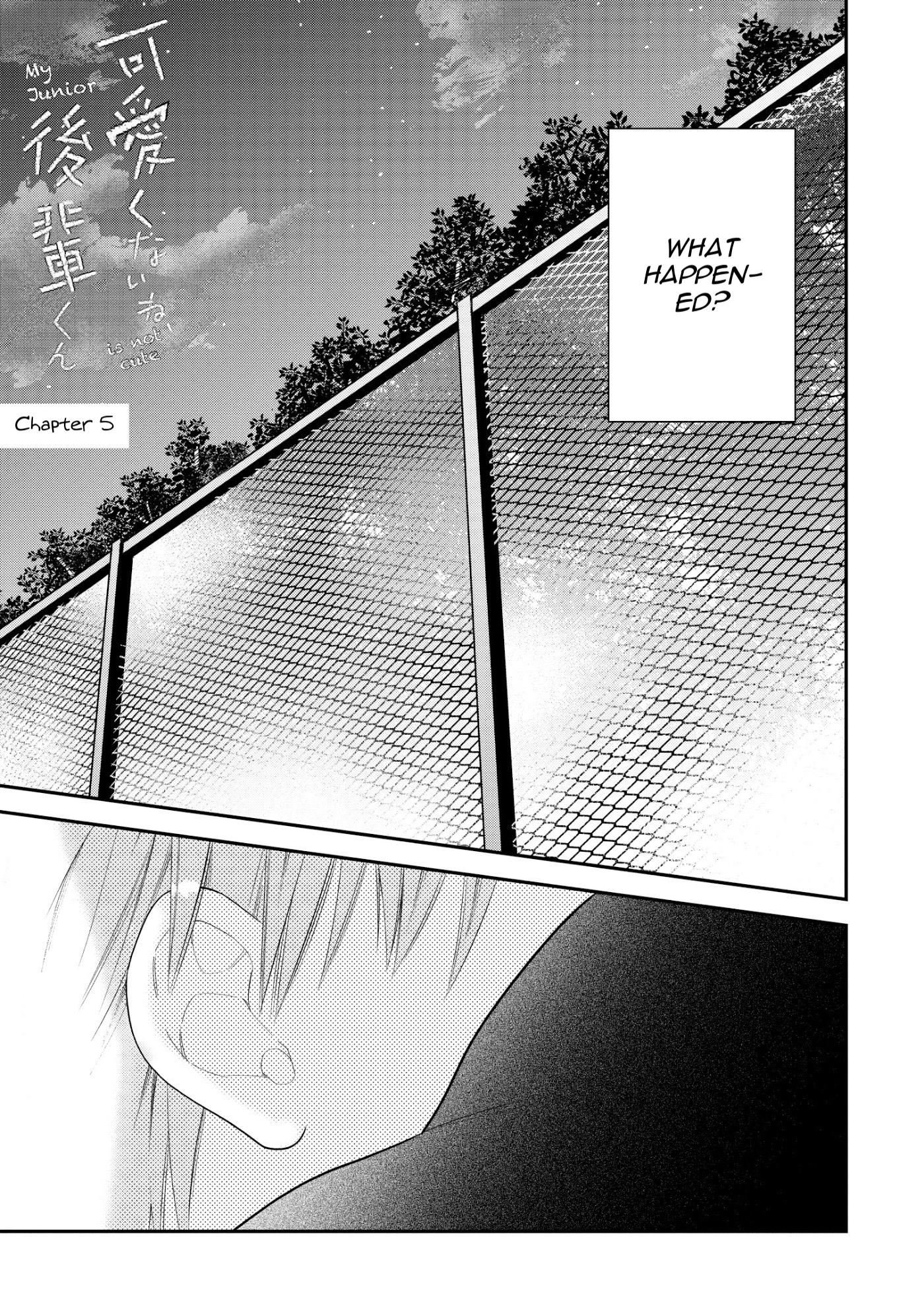 Kawaikunai Ne, Kouhai-Kun - Vol.1 Chapter 5