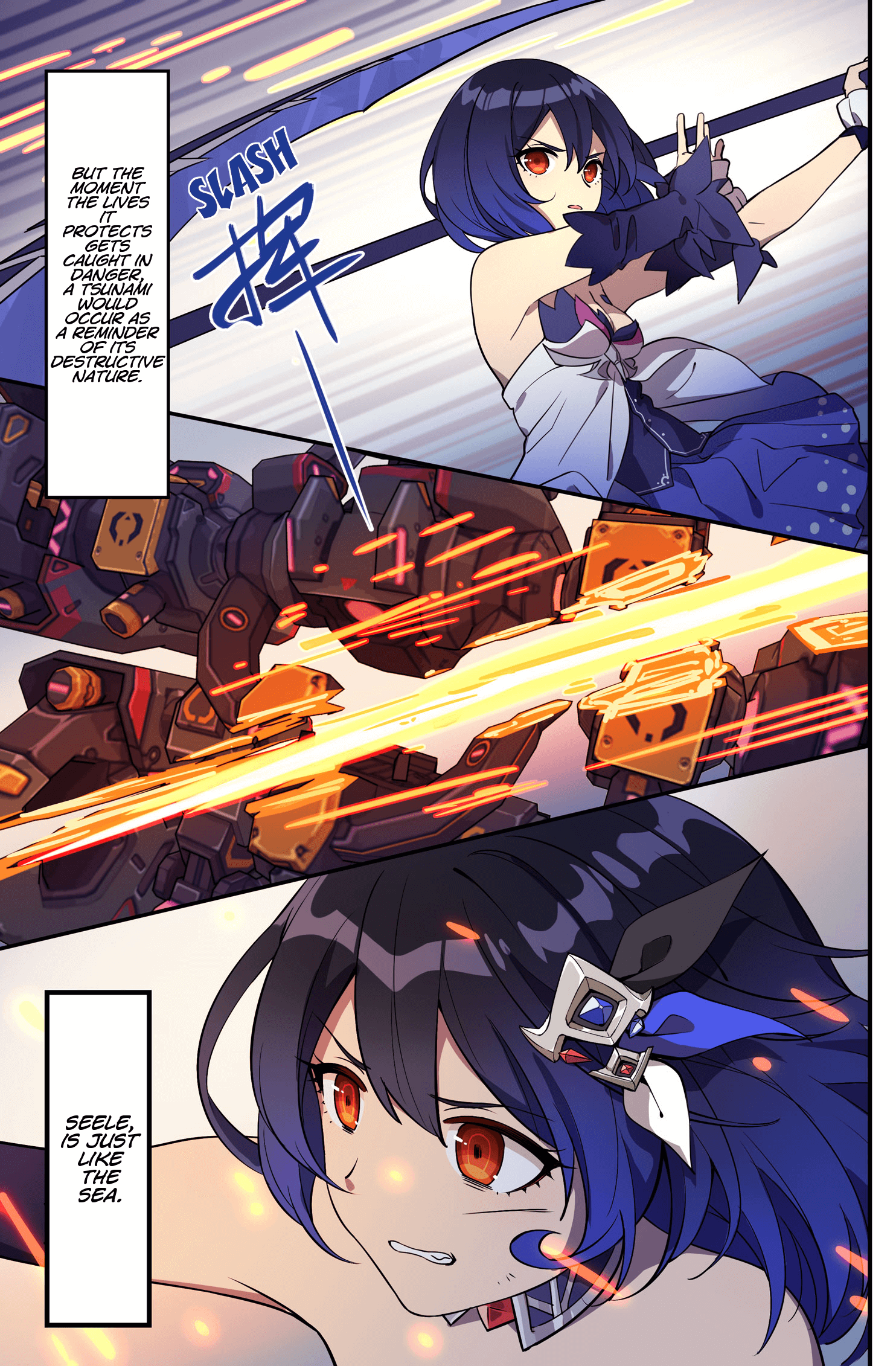 Honkai Impact 3Rd - Violet Sea Story - Chapter 8: Seele