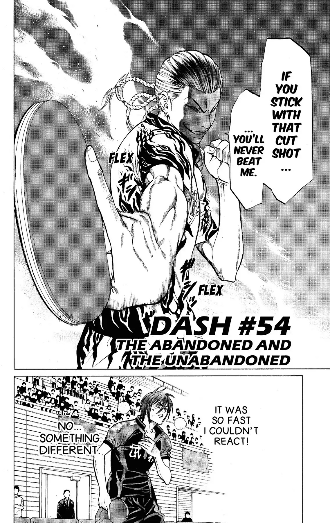 Takkyuu Dash!! - Chapter 54: Vol.14 Dash #54: The Abandoned And The Unabandoned