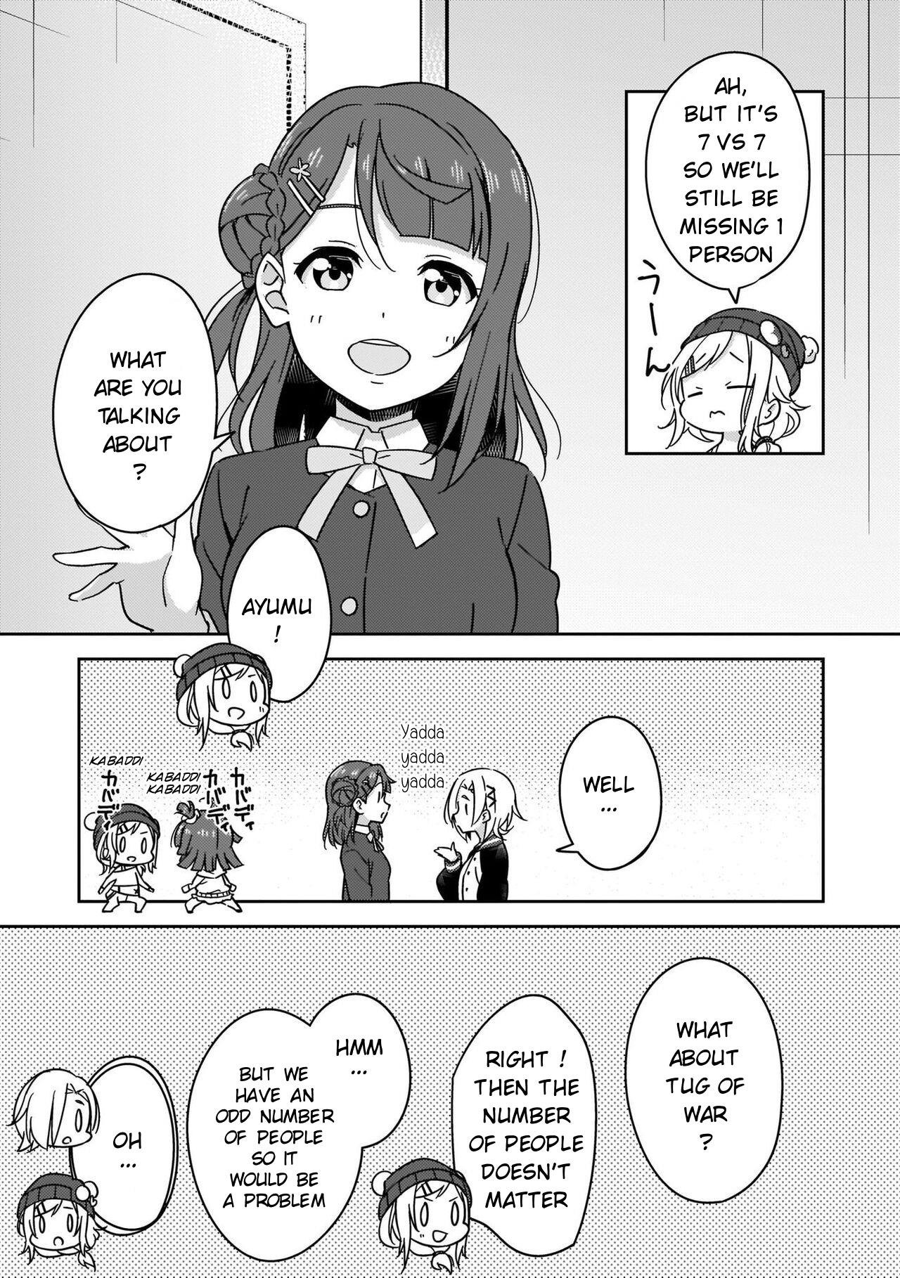 Love Live! Nijigasaki Gakuen School Idol Doukoukai: Kizuna Comic Book - Vol.3 Chapter 12: Flying On The Wings Of Freedom