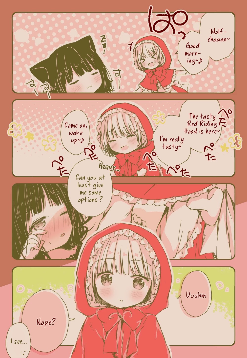 Daring Little Red Riding Hood And Herbivorous Wolf-Chan - Chapter 1: 1-8