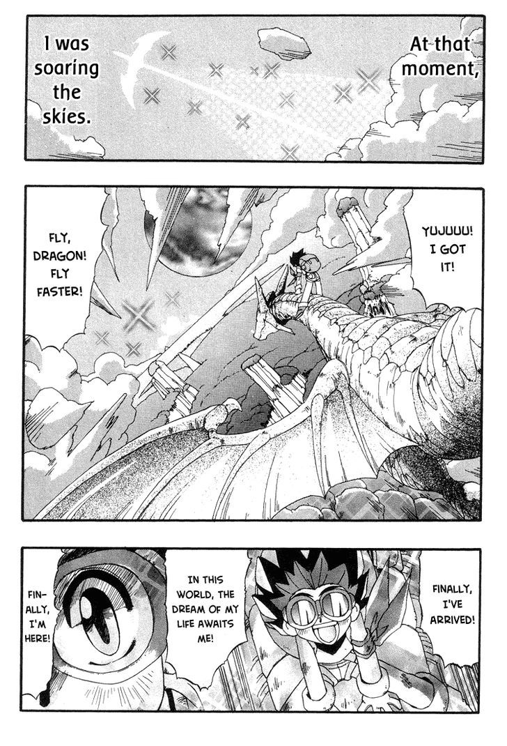 Rokumon Tengai Moncolle Knights - Vol.1 Chapter 1 : To Mon World On The Back Of A Dragon