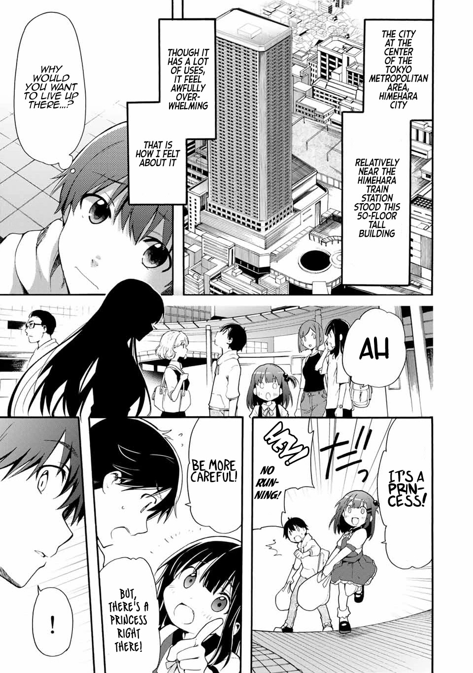 Cinderella Wa Sagasanai. - Chapter 1: The Princess From The High-Rise Apartment Building