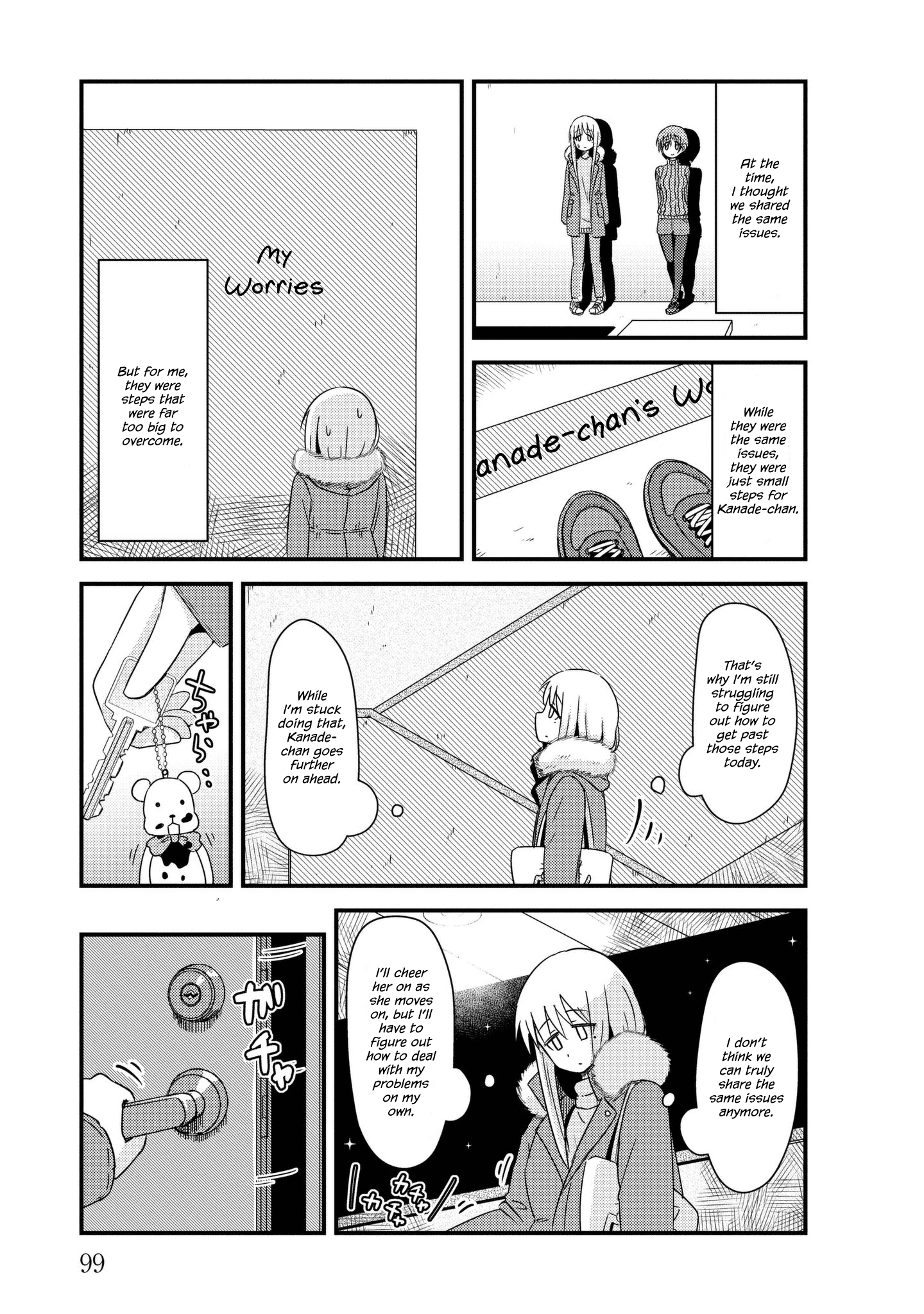 She Doesn't Know Why She Lives - Vol.2 Chapter 25: Home Alone