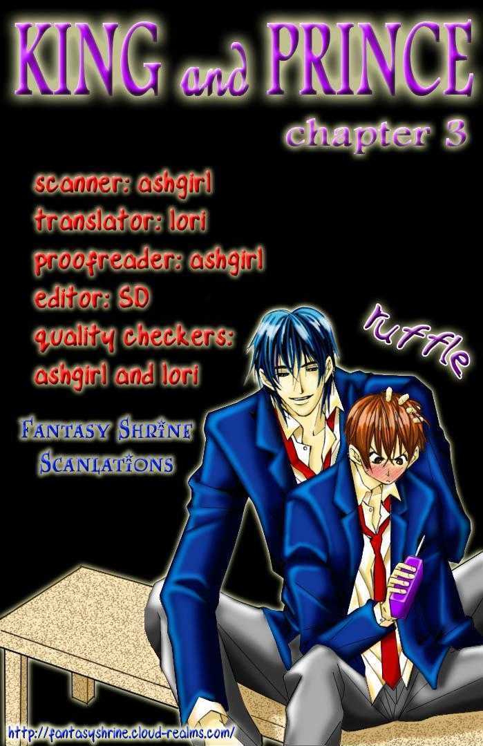 King & Prince - Vol.1 Chapter 3 : Not Because I Want To Be Your Friend! ~ Part I