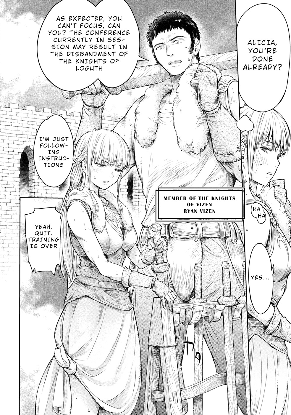 A Female Warrior Who Fell To The Goblin Kingdom - Vol.1 Chapter 7: Alicia's Lamentation - Part 1 -