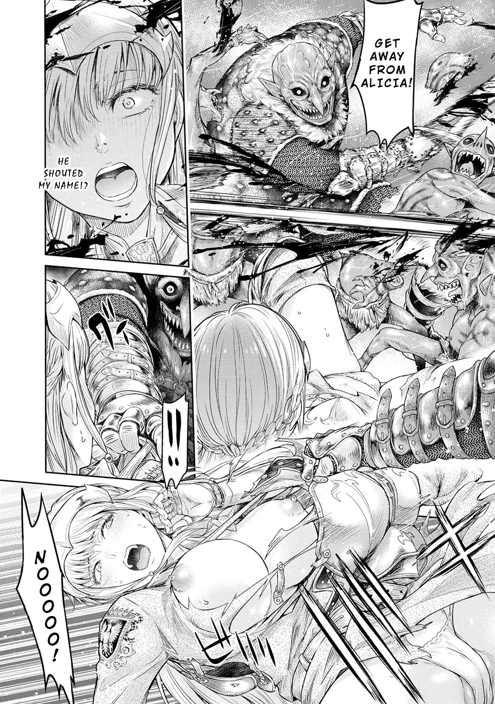 A Female Warrior Who Fell To The Goblin Kingdom - Vol.1 Chapter 7: Alicia's Lamentation - Part 1 -