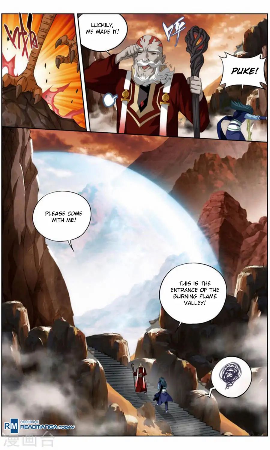 Battle Through The Heavens - Chapter 244: The Burning Flame Valley