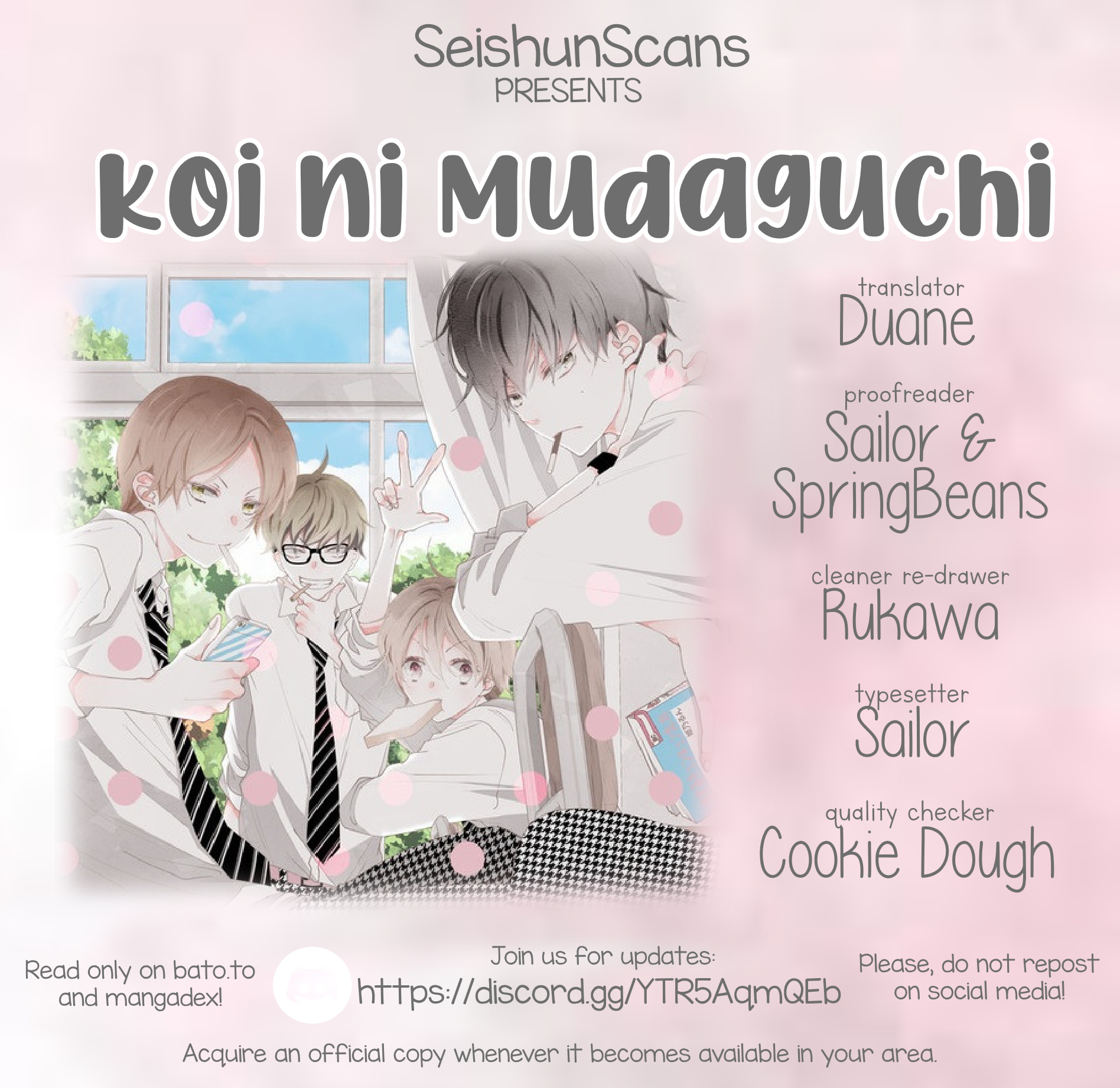 Koi Ni Mudaguchi - Vol.4 Chapter 16: Flavor And Gap.