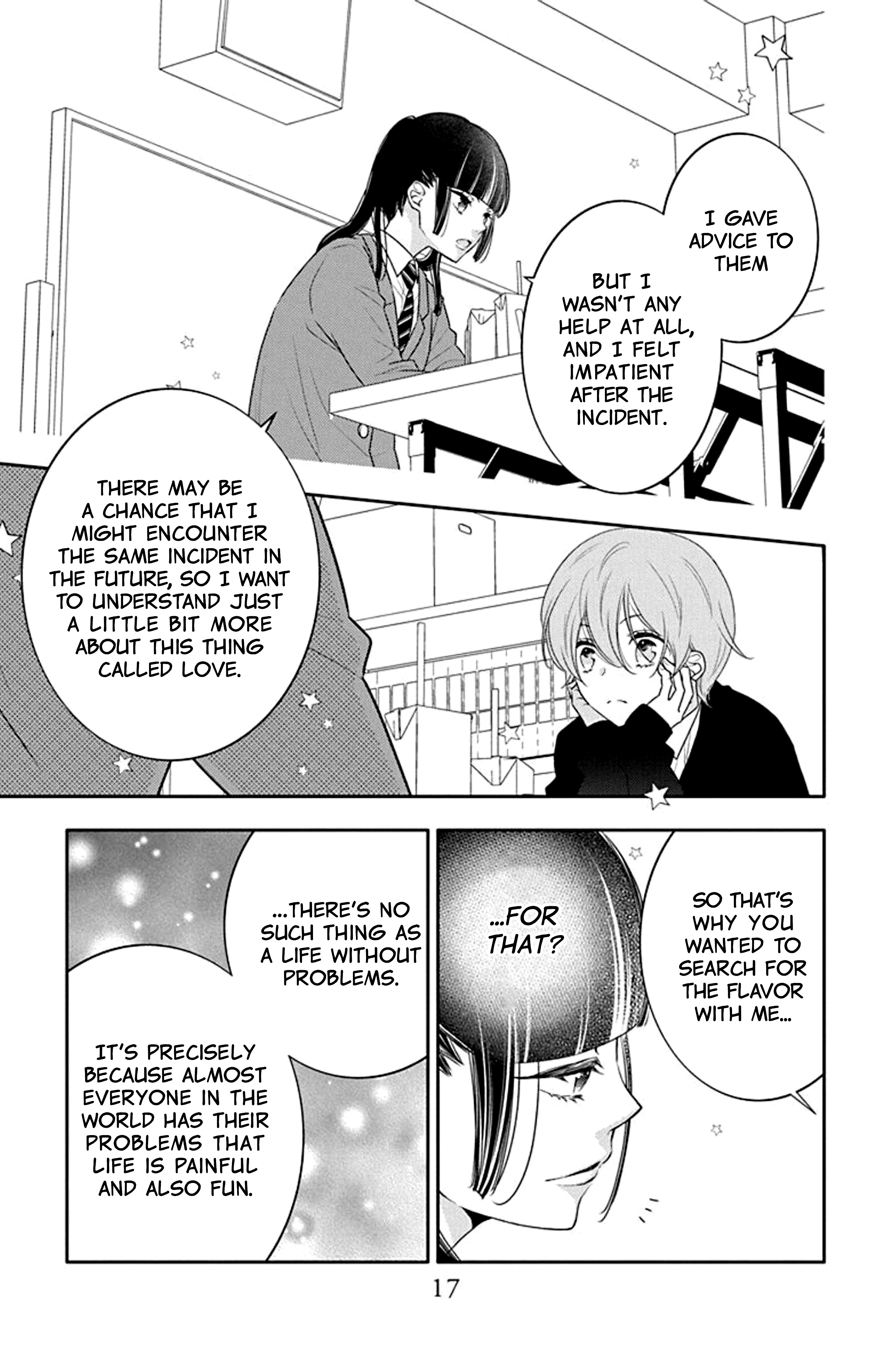 Koi Ni Mudaguchi - Vol.4 Chapter 16: Flavor And Gap.