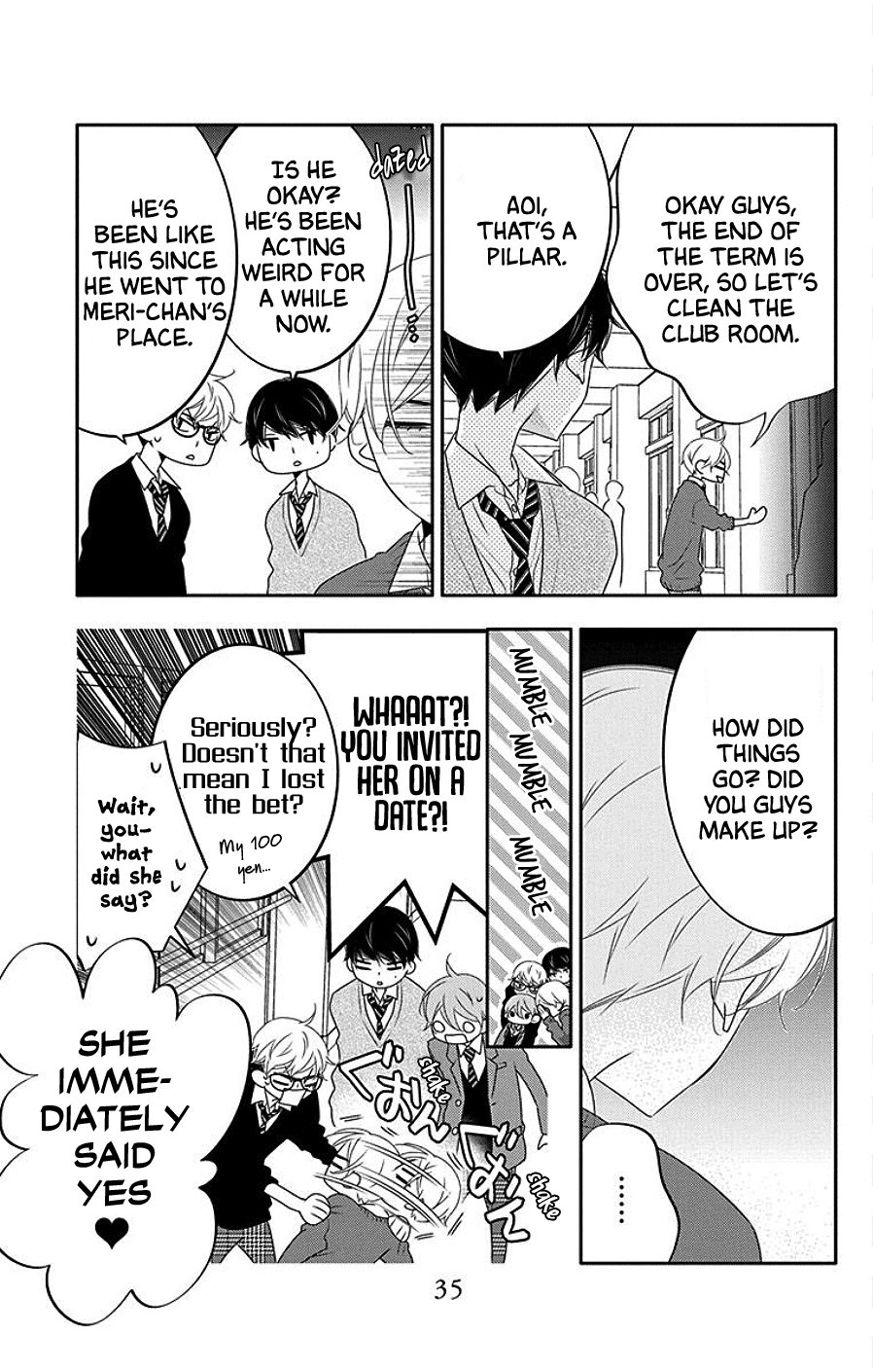 Koi Ni Mudaguchi - Vol.2 Chapter 7: Comparing Heights And Bubble Tea