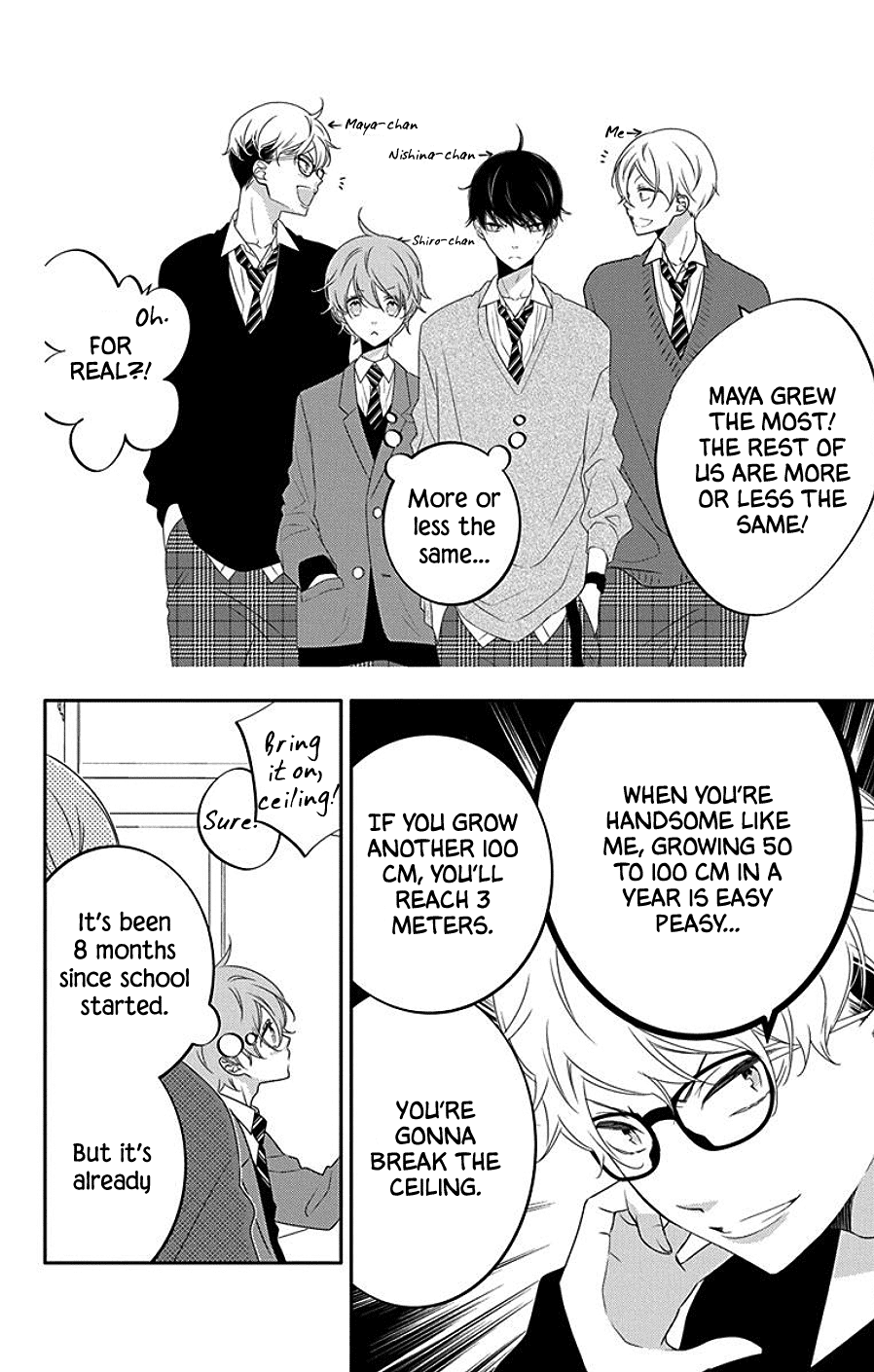 Koi Ni Mudaguchi - Vol.2 Chapter 7: Comparing Heights And Bubble Tea