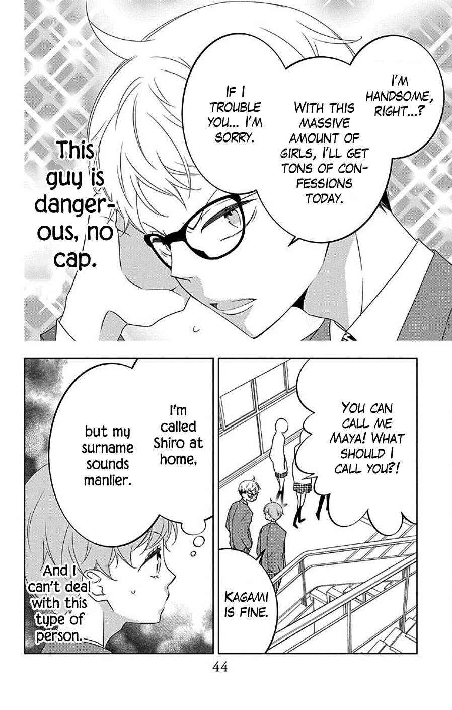 Koi Ni Mudaguchi - Vol.2 Chapter 7: Comparing Heights And Bubble Tea