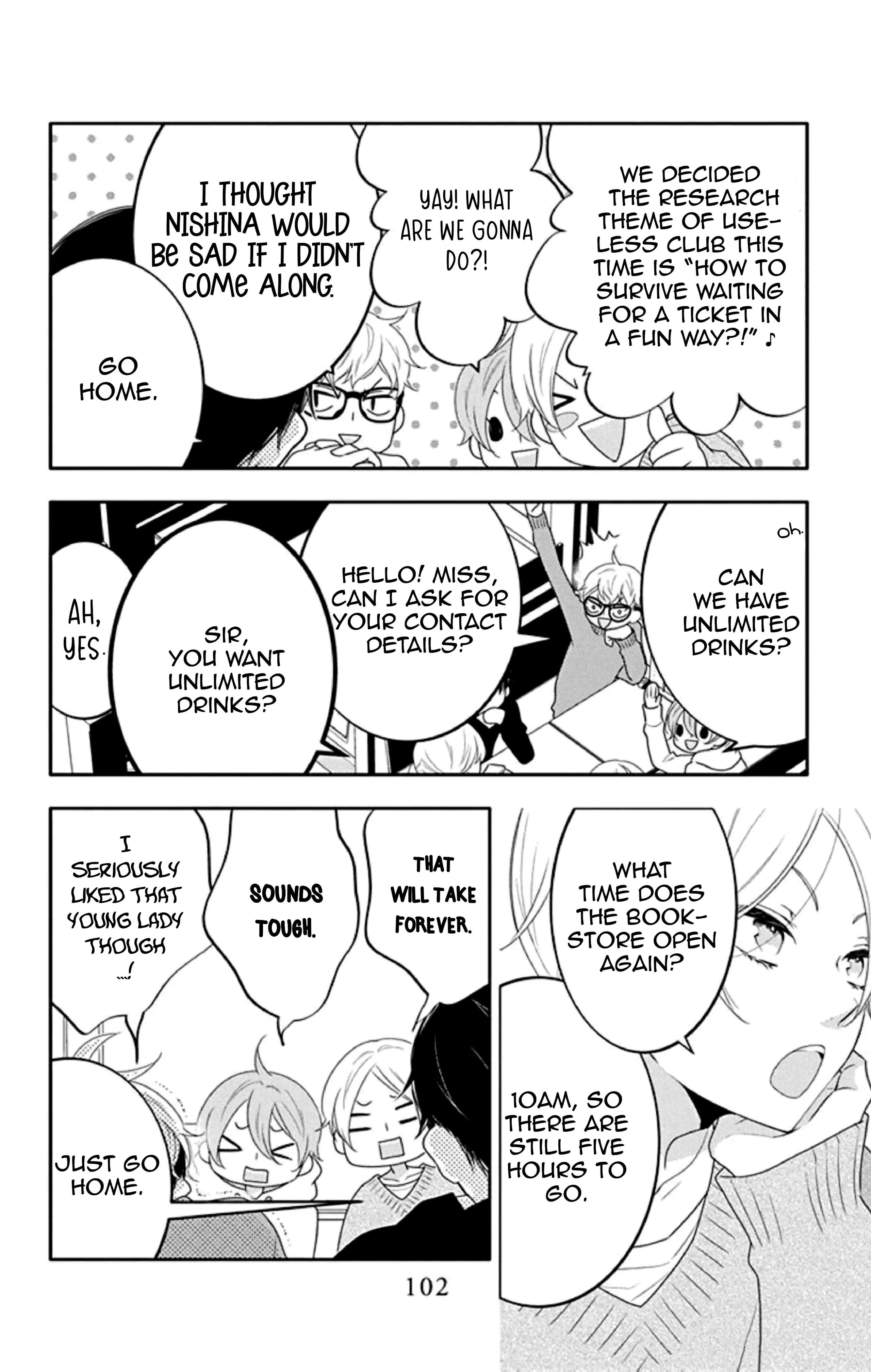 Koi Ni Mudaguchi - Chapter 9