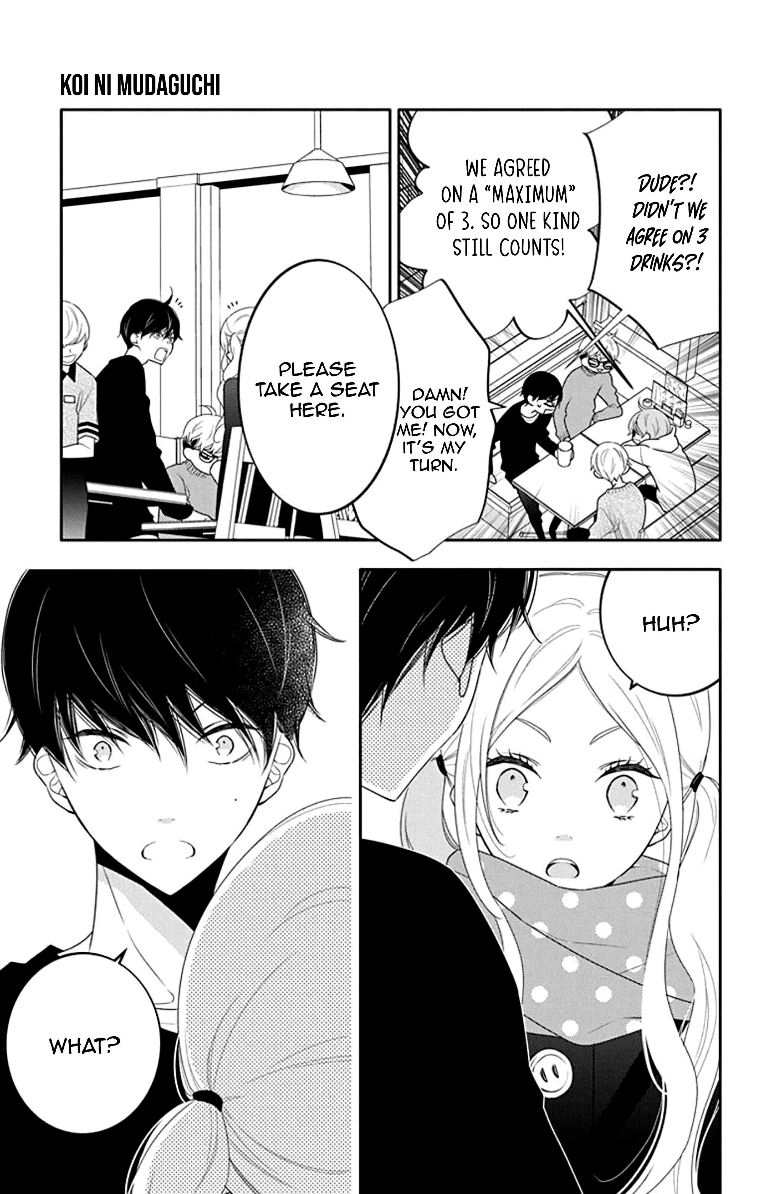 Koi Ni Mudaguchi - Chapter 9