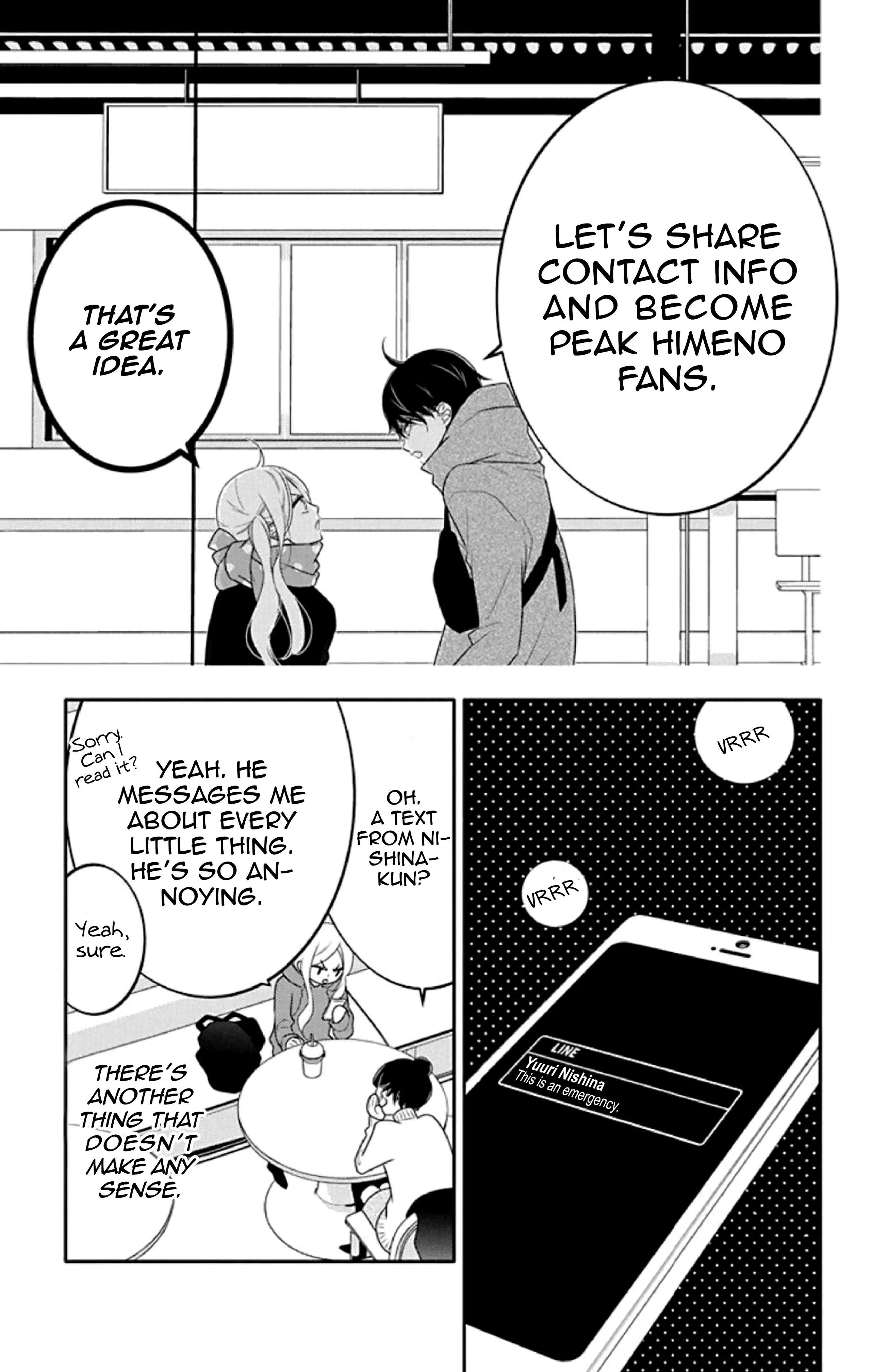 Koi Ni Mudaguchi - Chapter 9