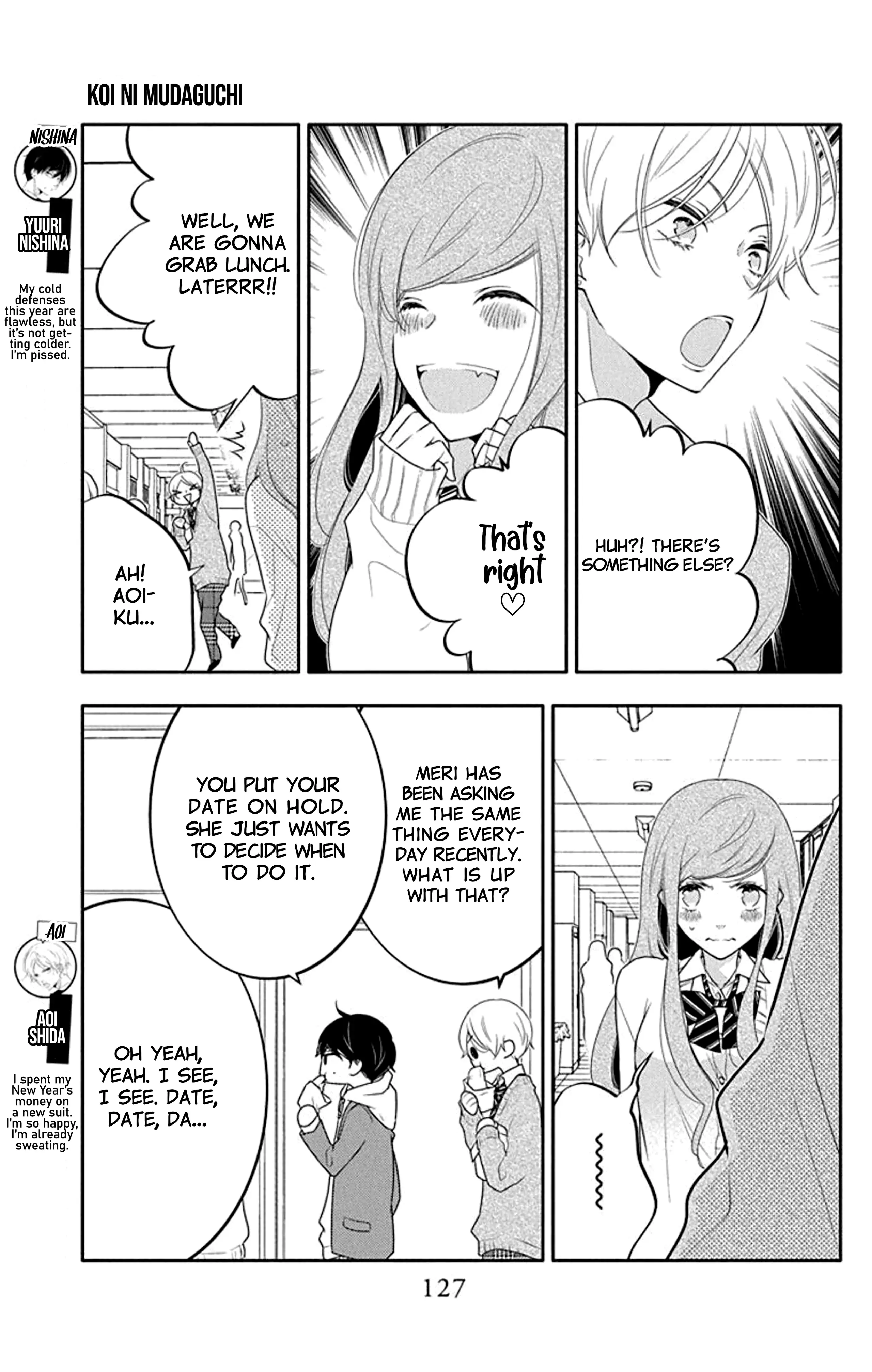 Koi Ni Mudaguchi - Chapter 20