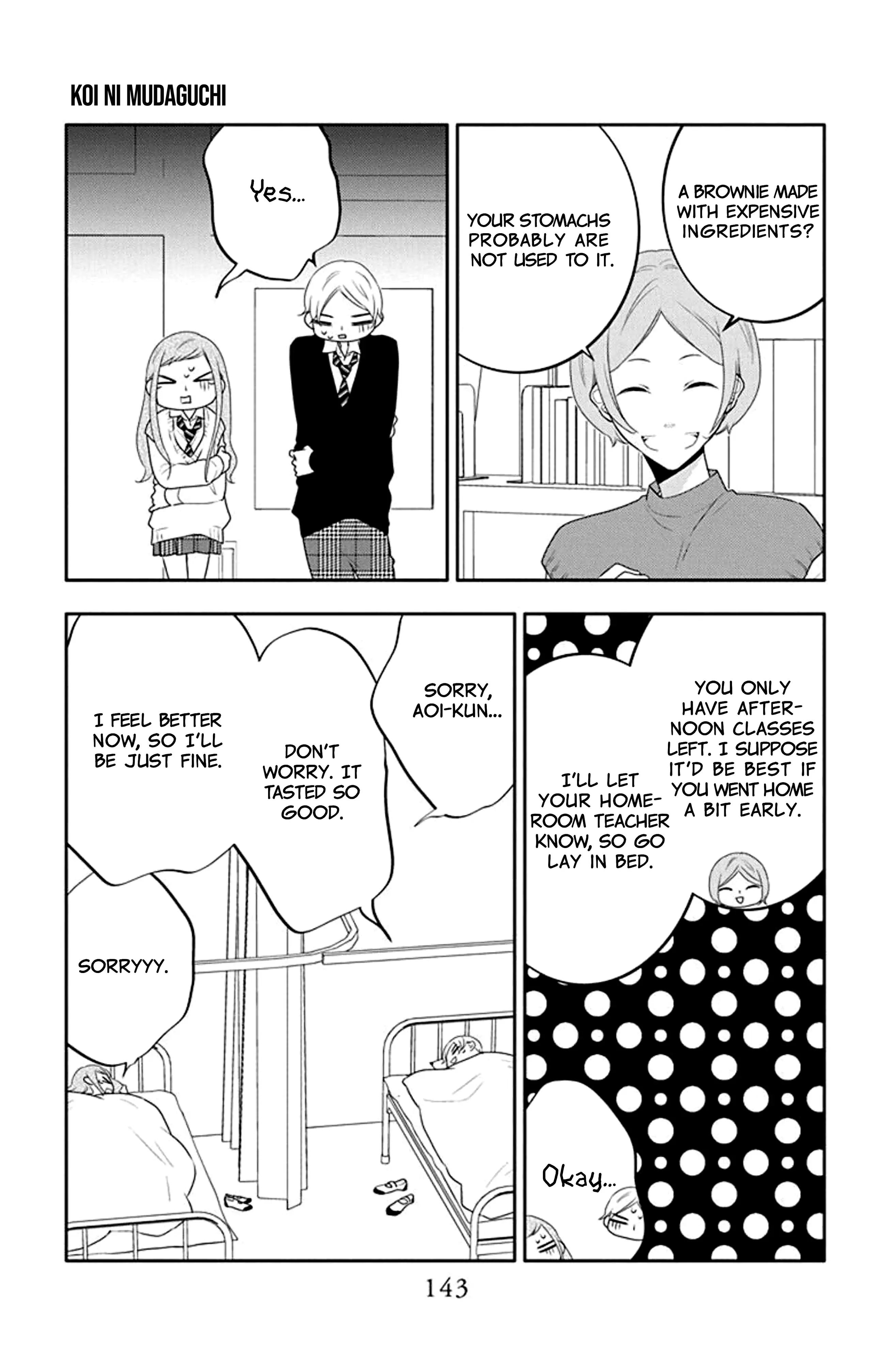 Koi Ni Mudaguchi - Chapter 20