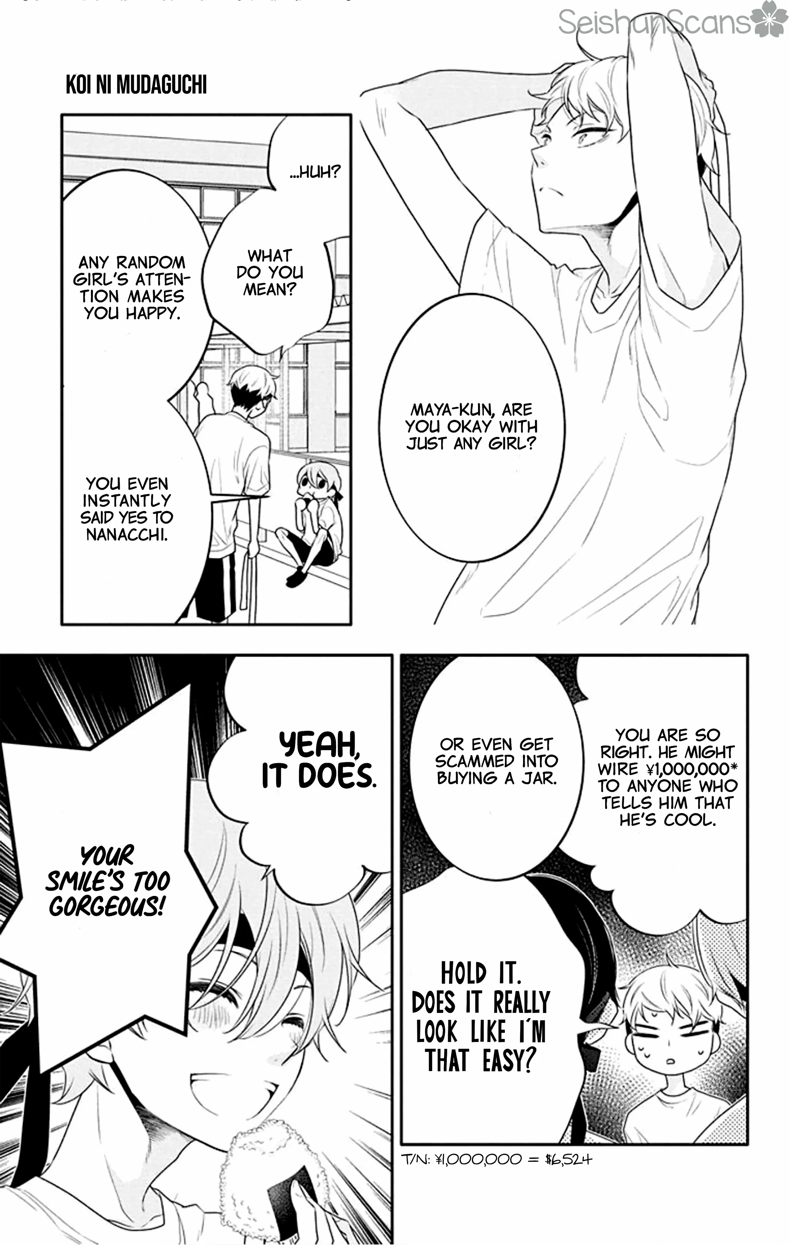 Koi Ni Mudaguchi - Chapter 33