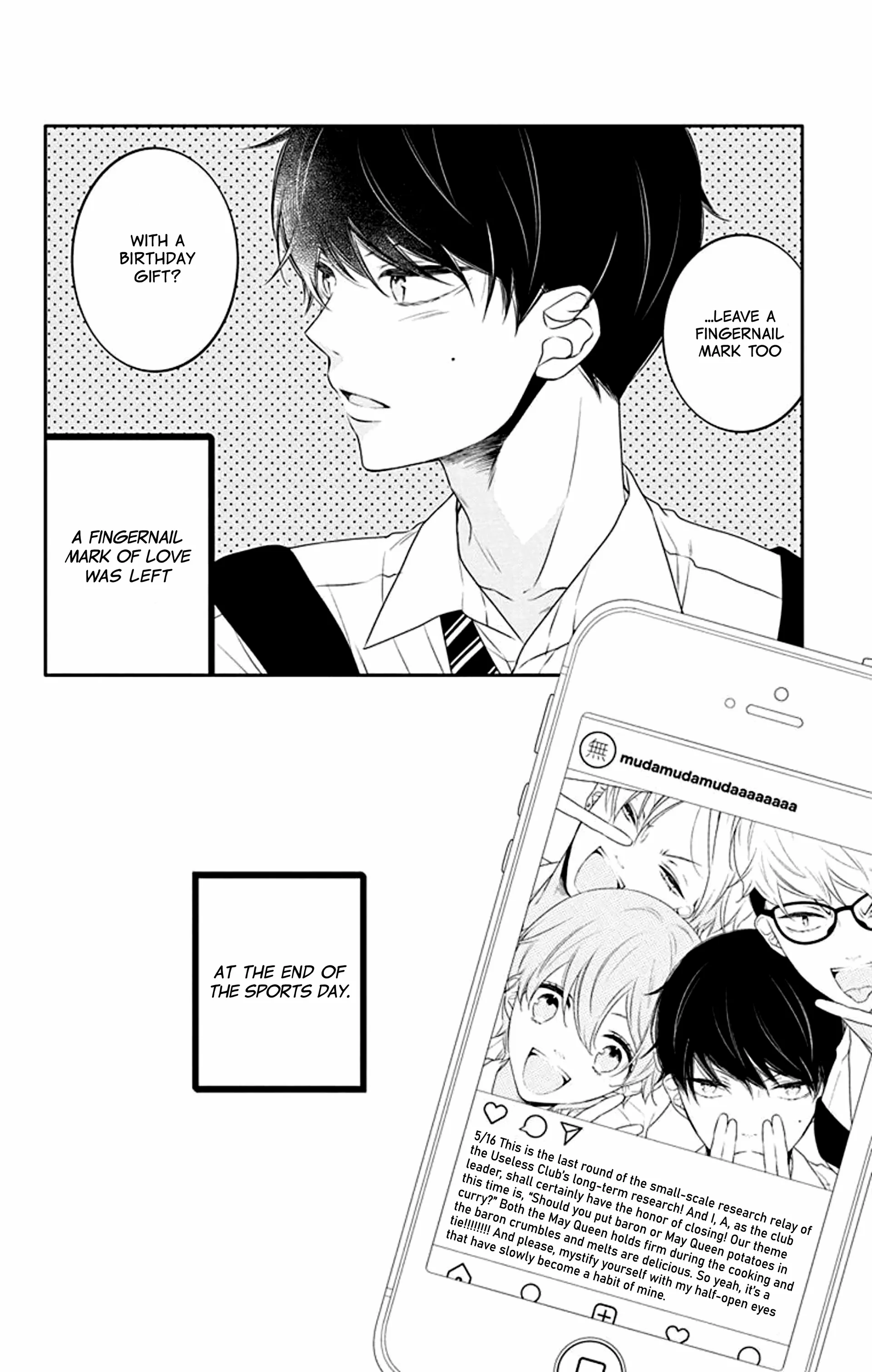 Koi Ni Mudaguchi - Chapter 34