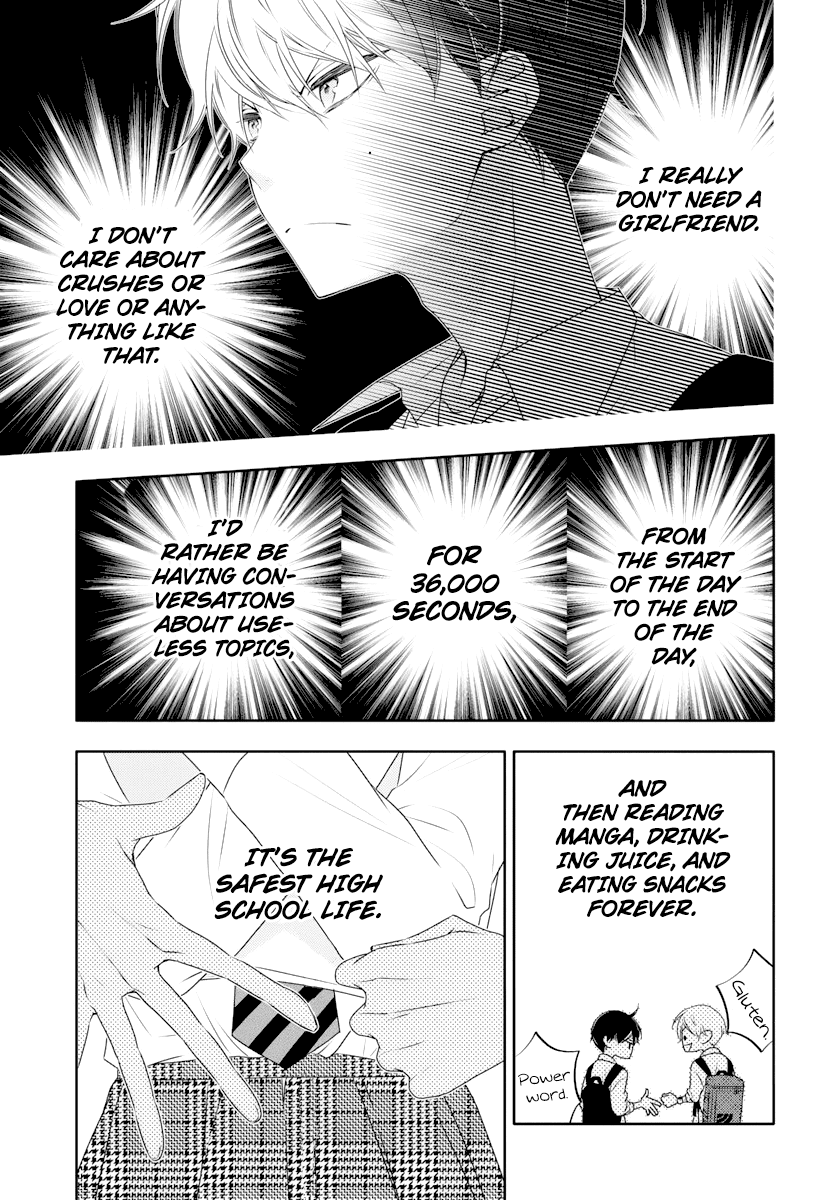 Koi Ni Mudaguchi - Chapter 1: White Bread And Shojo Manga