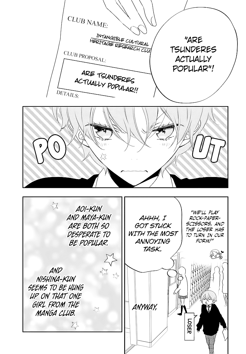 Koi Ni Mudaguchi - Chapter 3: Flags And Tsundere