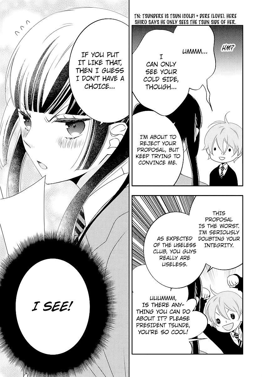 Koi Ni Mudaguchi - Chapter 3: Flags And Tsundere